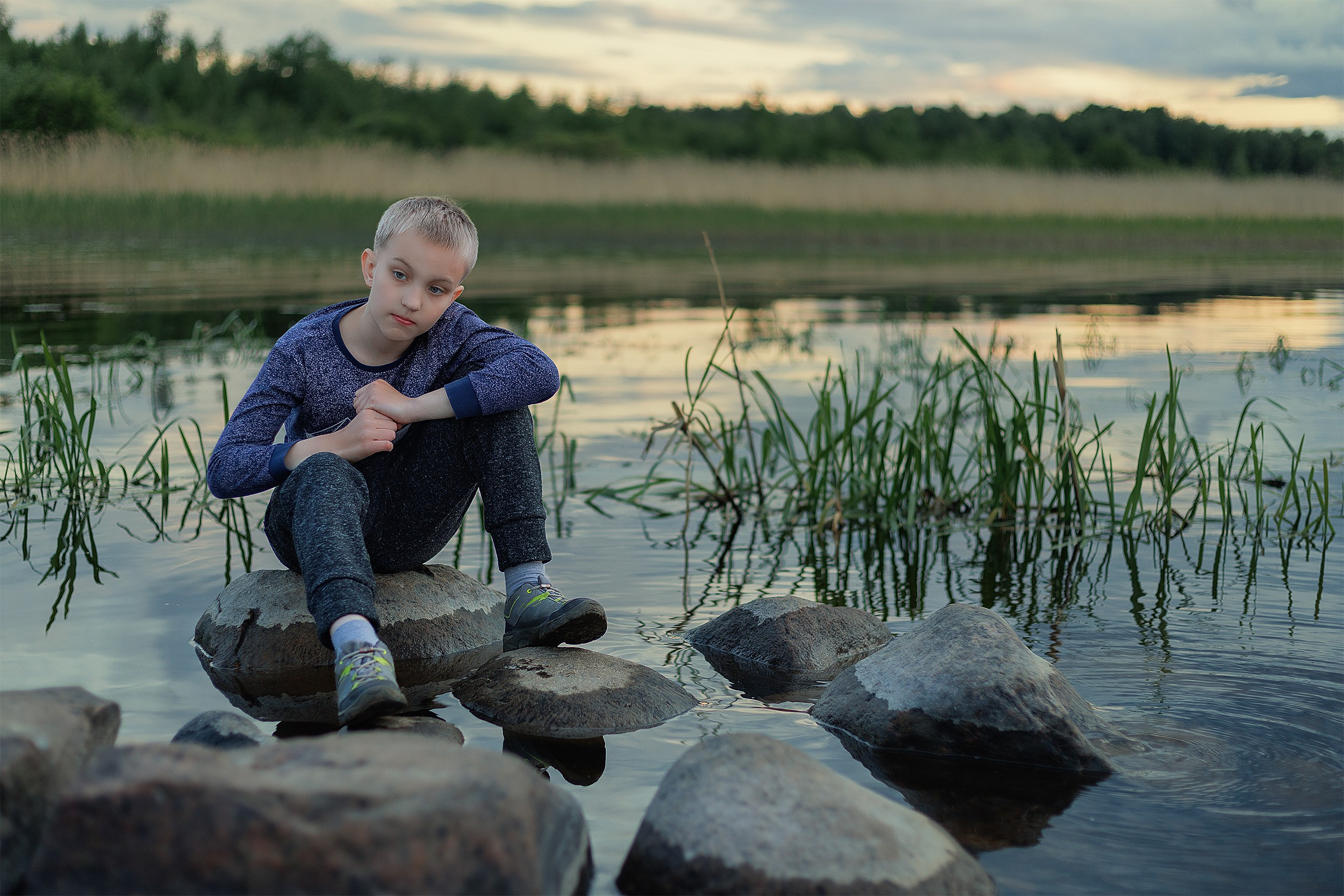 Детские и семейные портреты. Сайт фотографа Елены Михайловой. Фотосессии на пленэре в Сестрорецке