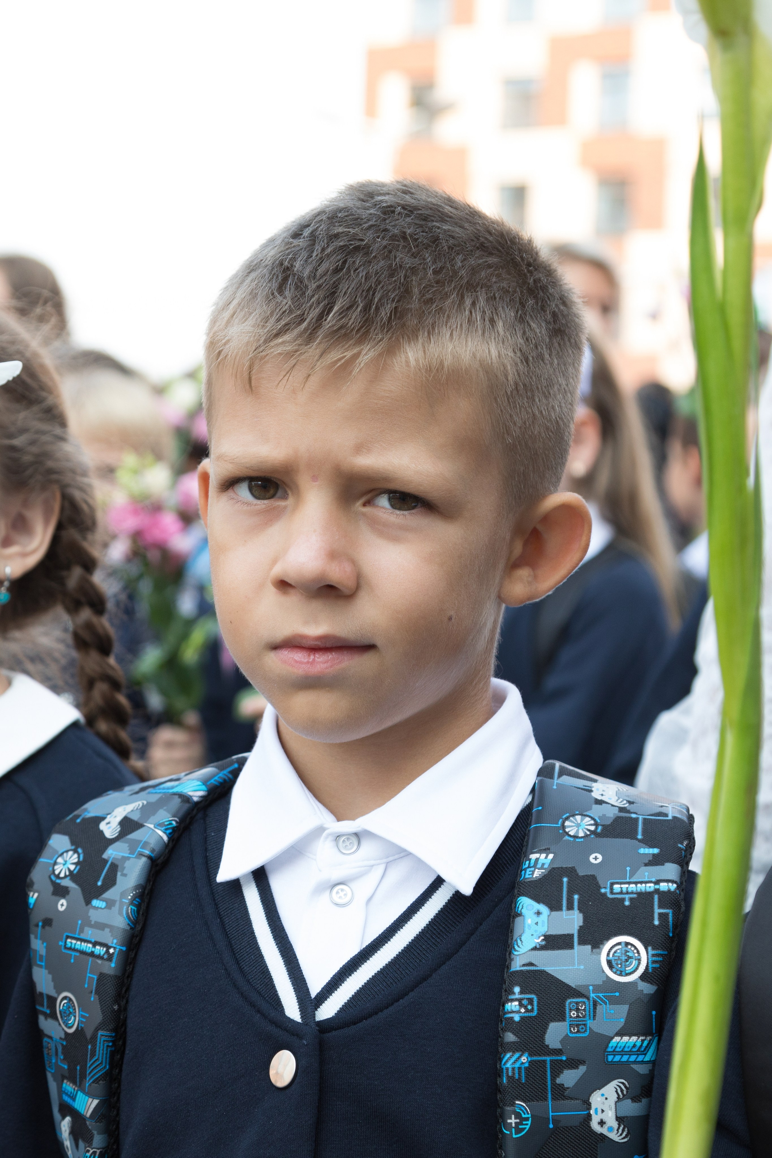 Линейка первоклассников. Детский и контент фотограф Надя Волкова Санкт-Петербург
