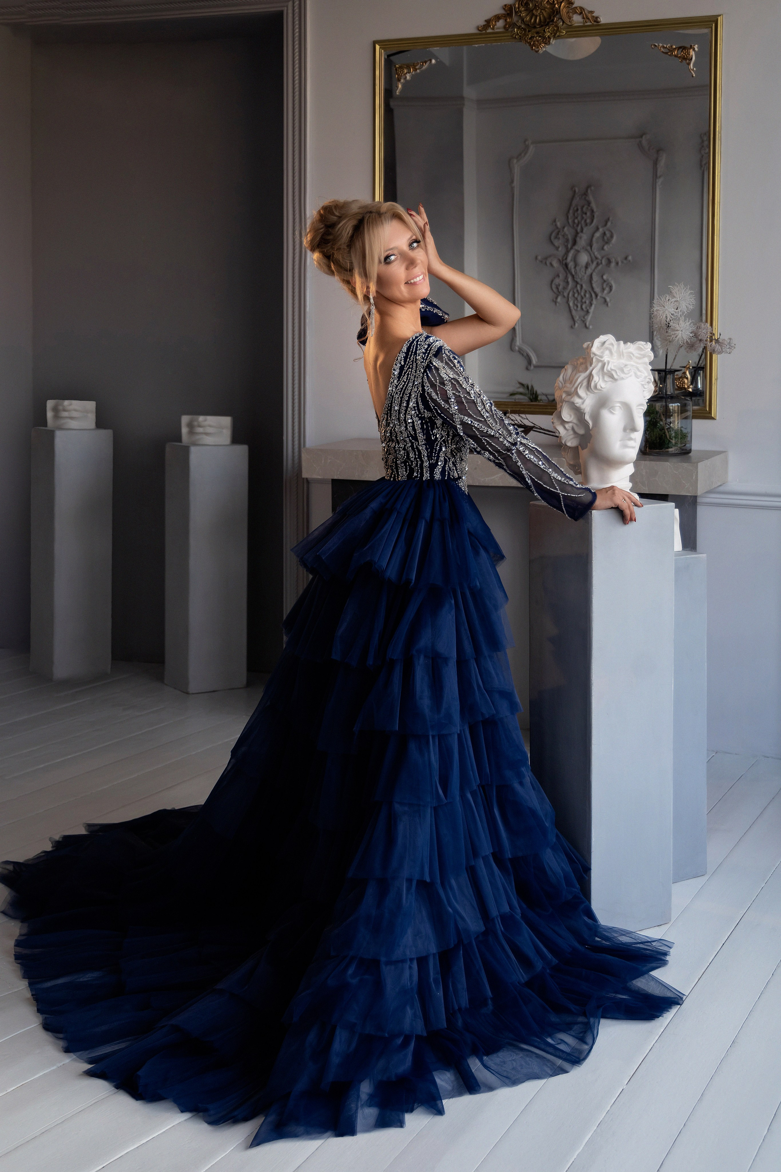 Вечерний образ. Профессиональный топ стилист по прическам и макияжу