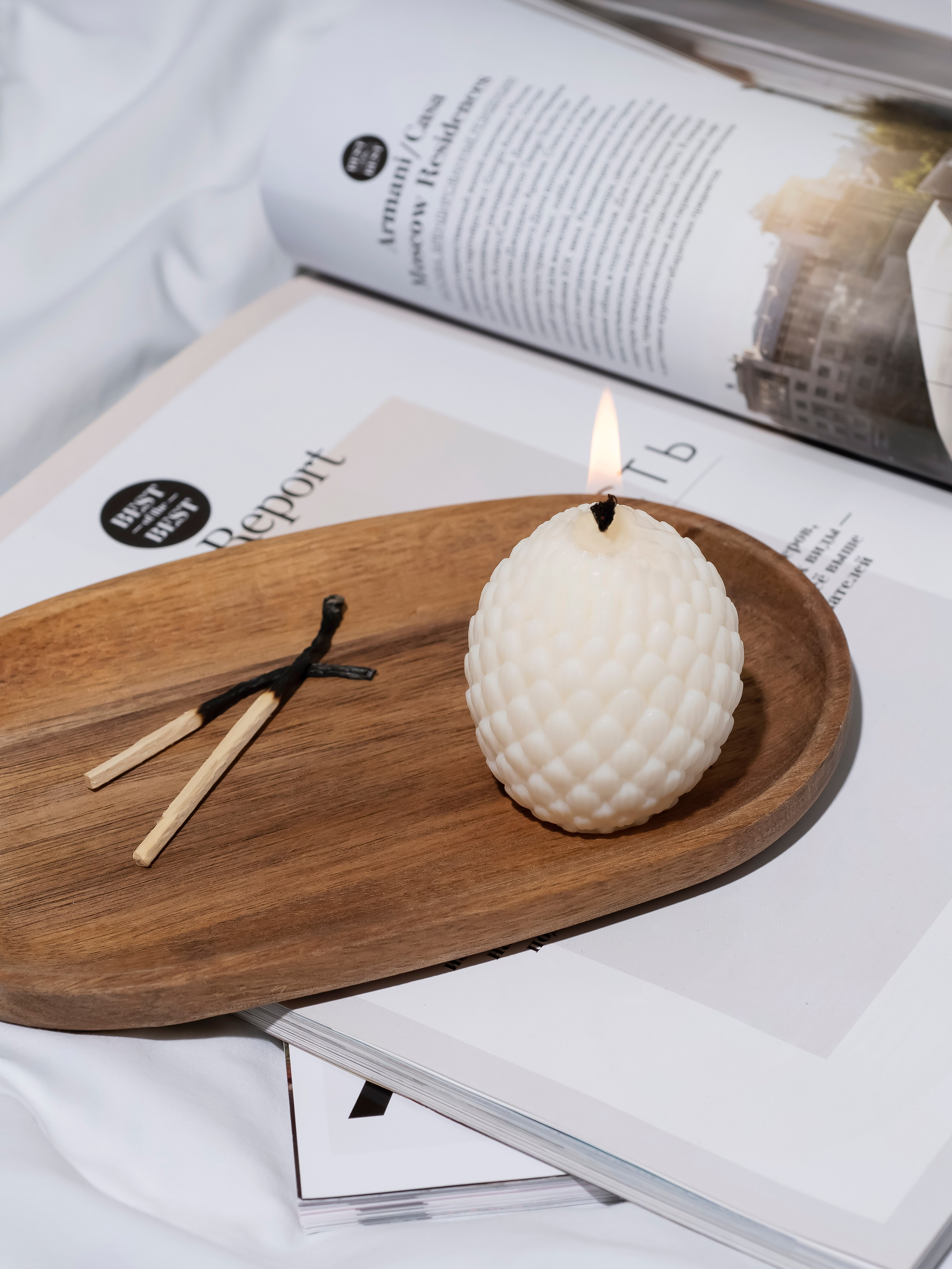 Фотосъемка свечей. Предметный фотограф Москва и МО Надежда Чуднова