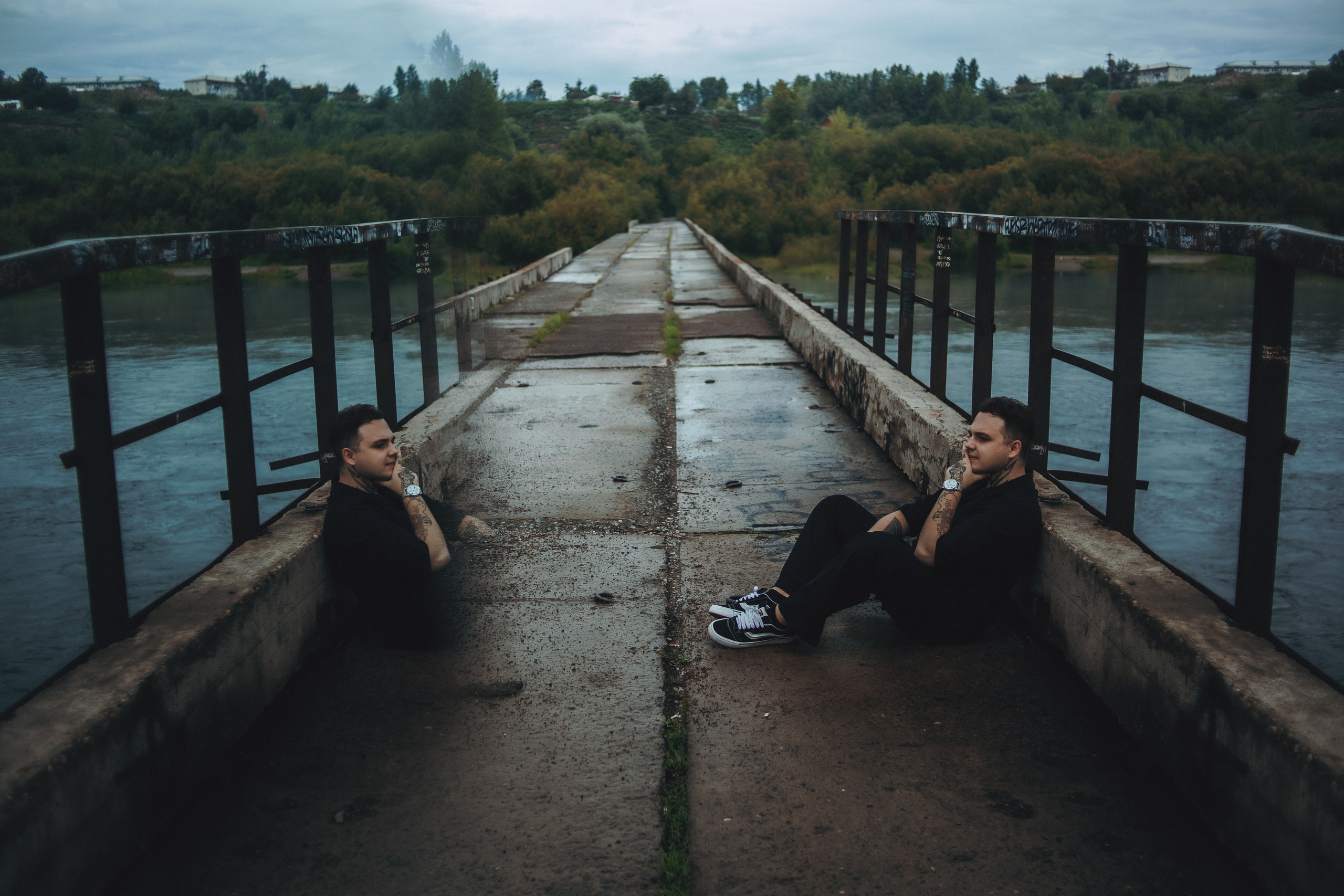 Никита. Заброшенный мост. Фотограф Регина Крикунова г. Красноярск