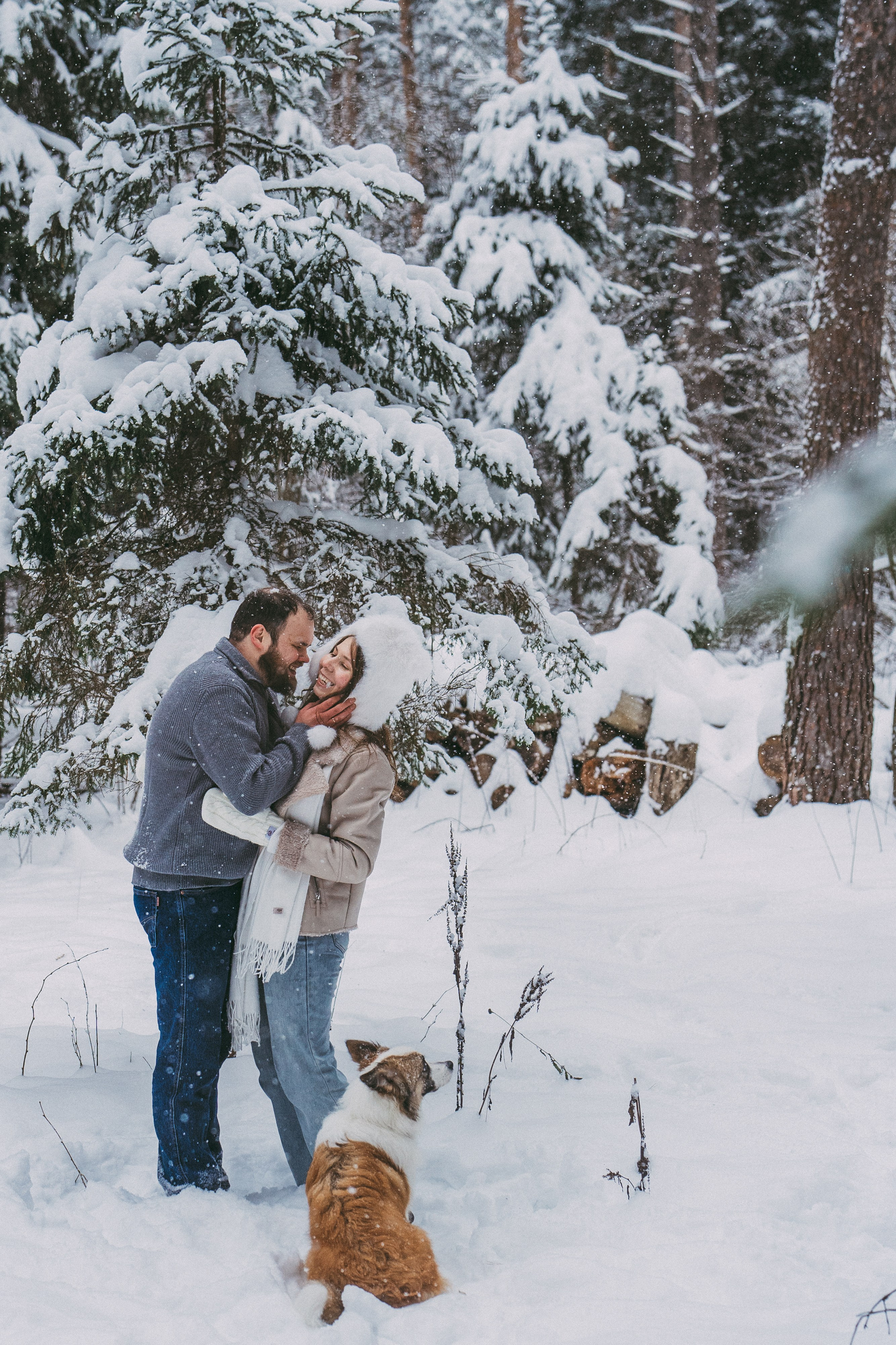 Катя, Анатолий и Елай. Фотограф анималист в Москве и Санкт-Петербурге Свиридова Анна