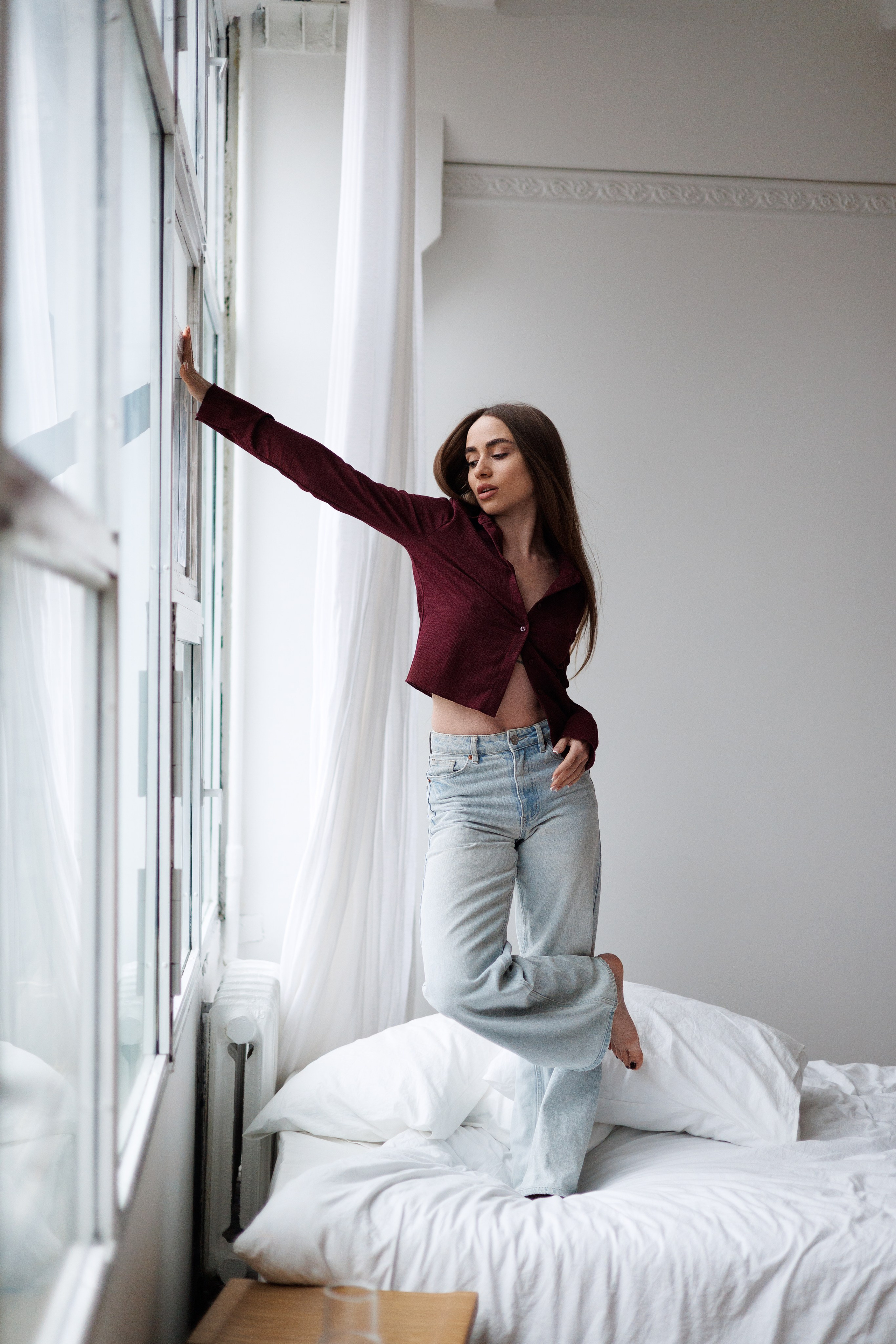 Женский портрет в студии. Фотограф Минск