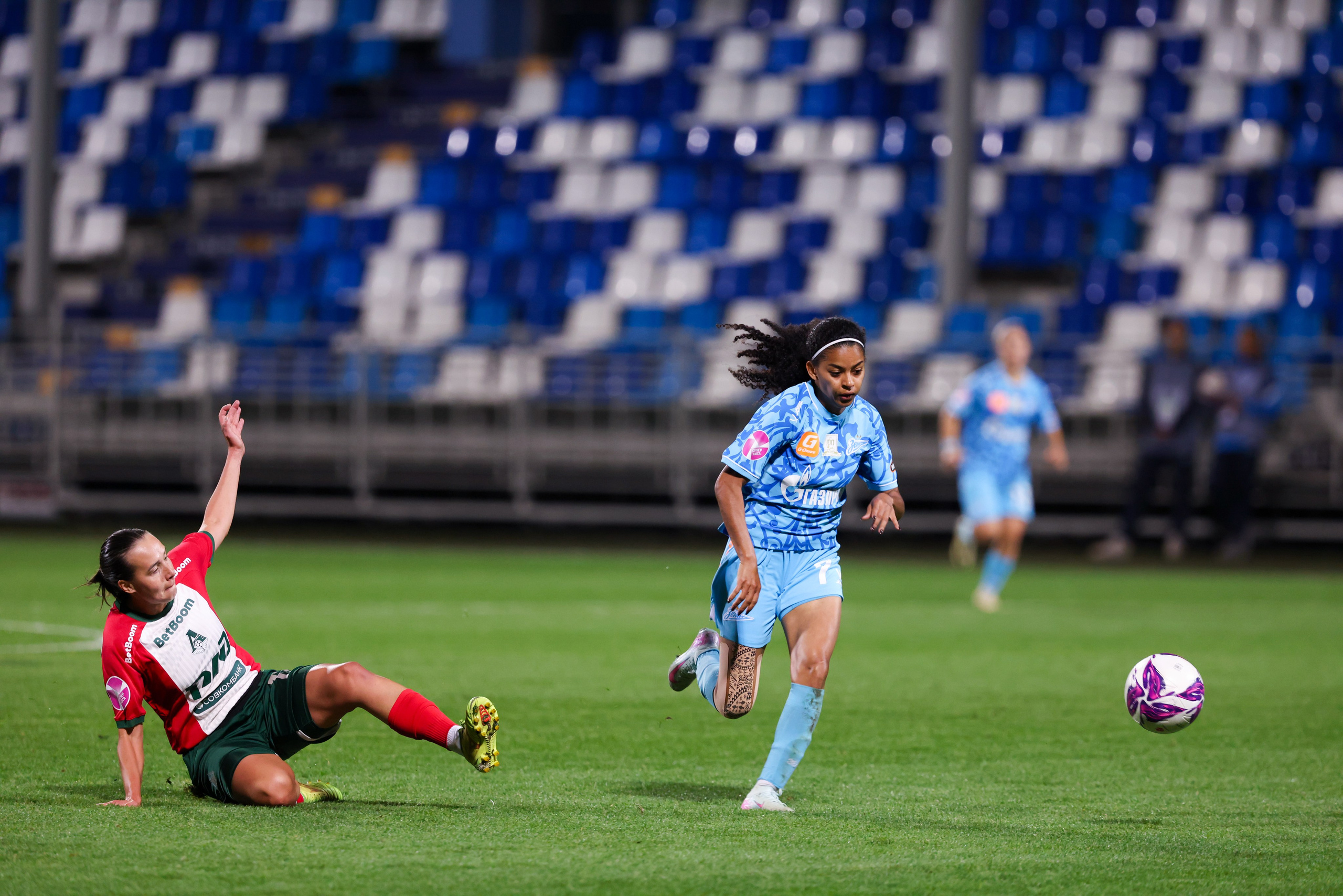 ЖФК «Зенит» — ЖФК «Локомотив» Москва Winline Кубок России 13.09.2025. Спортивный и репортажный фотограф Антон Тереханов