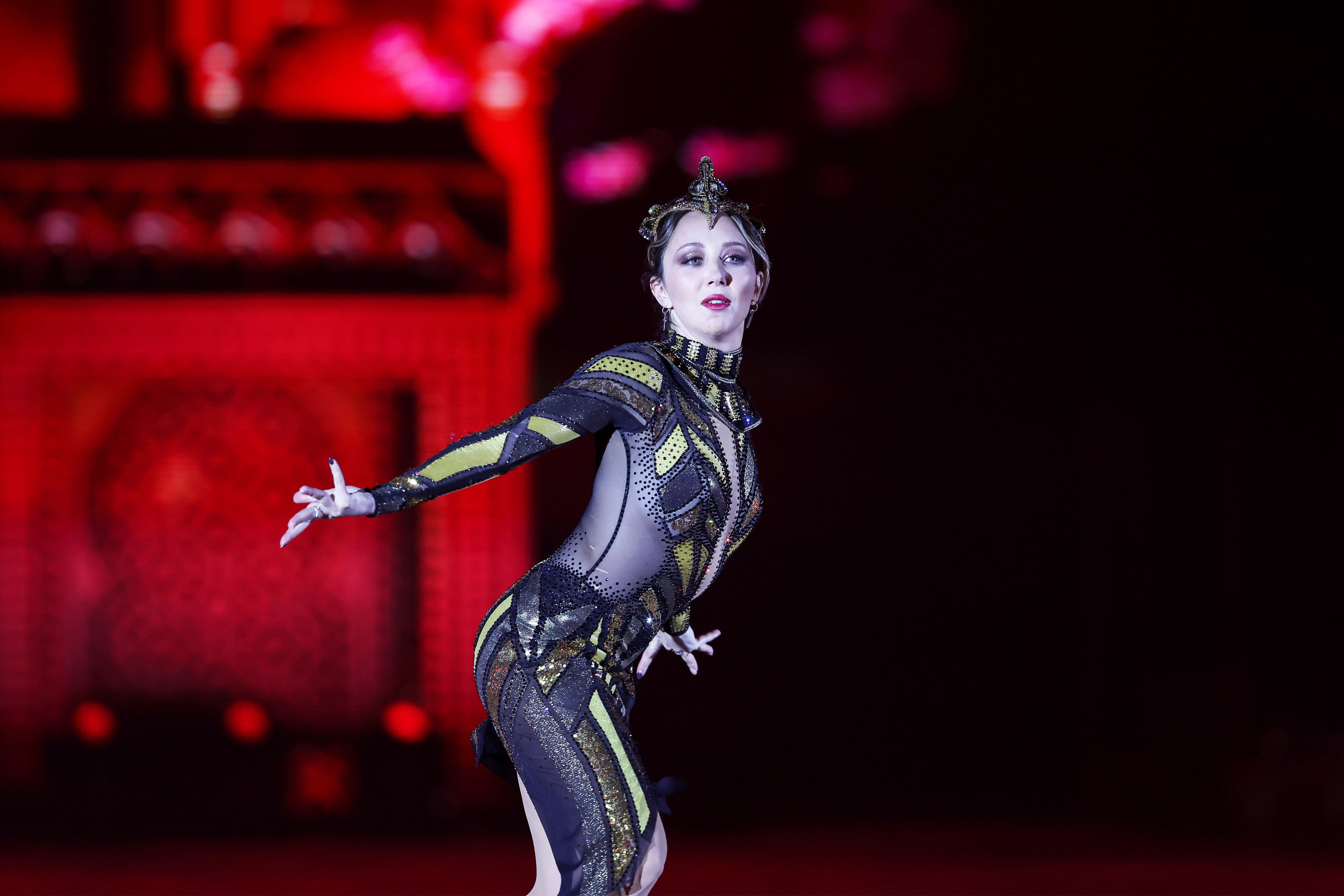 «История любви Шахеризады» шоу на льду 03.01.2024. Спортивный и репортажный фотограф Антон Тереханов