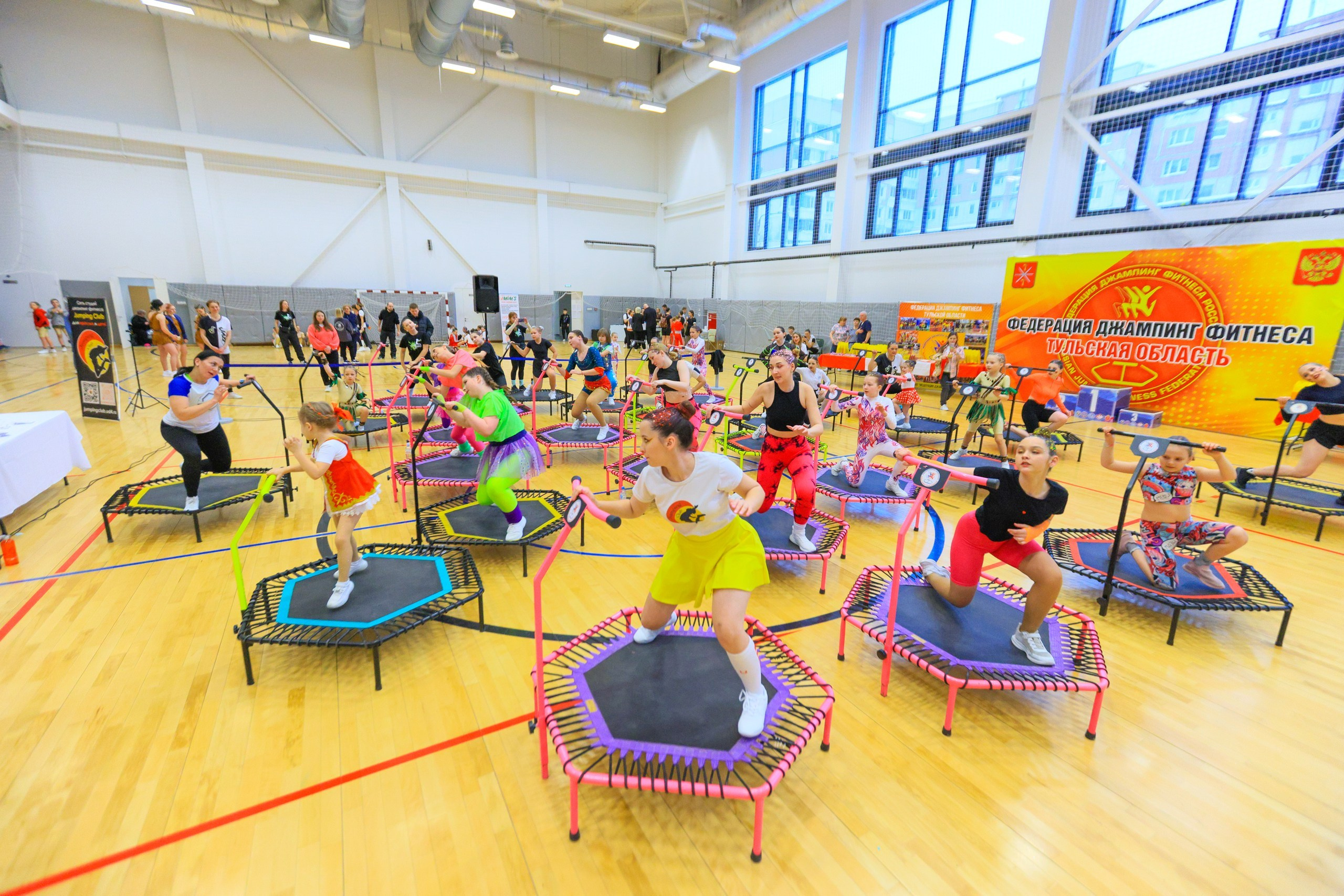 Фитнес Джампинг Соренования ЦФО. Фотограф в Туле Крупский АнДРей. Фотостудия «КАДР71» в Туле