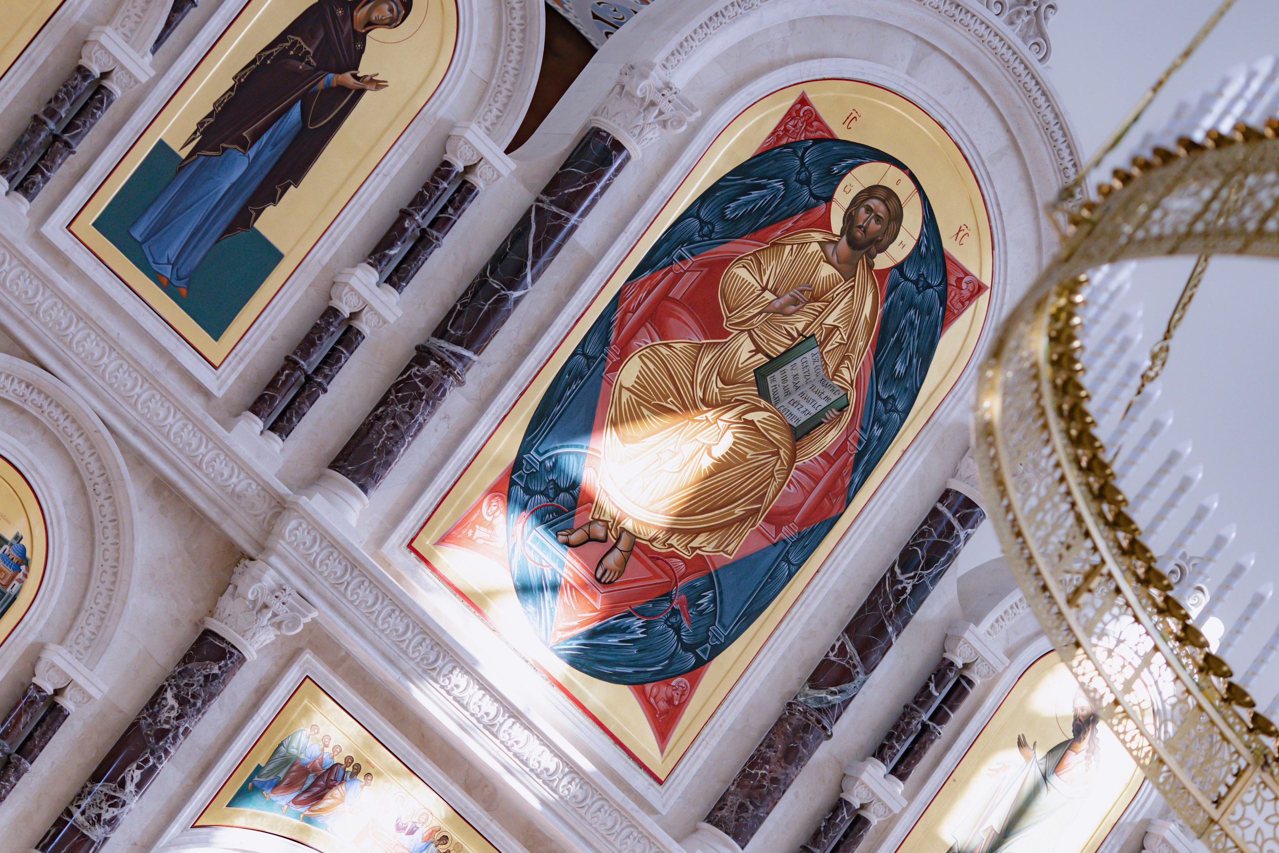 Крещение Александра «Храм Георгия Победоносца». Детский и семейный фотограф Евгения Вахнеева Москва Зеленоград