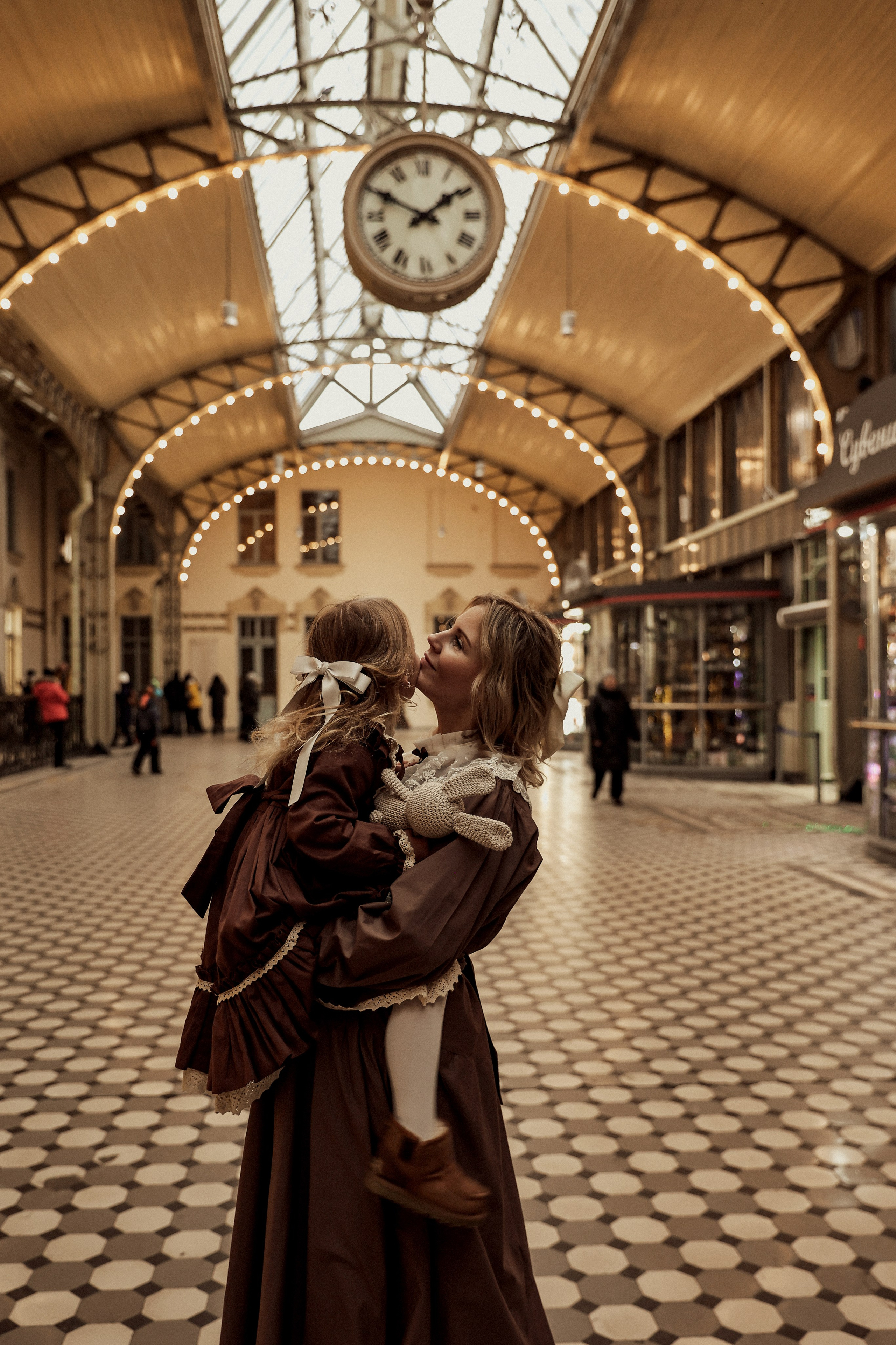 Ретро съемка на Витебском вокзале. Фотограф — Татьяна Кириллова, г. Санкт-Петербург
