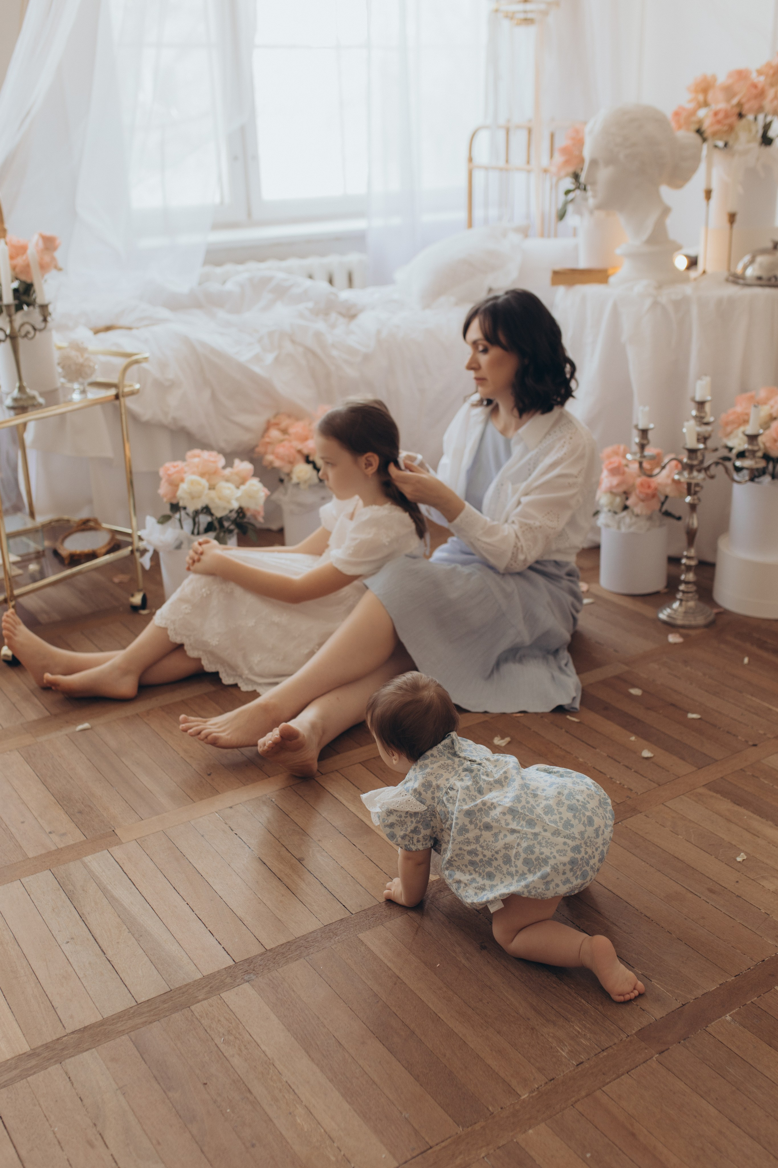 Ирина и девочки. Свадебный и семейный фотограф в Белгороде Евгения Курочкина