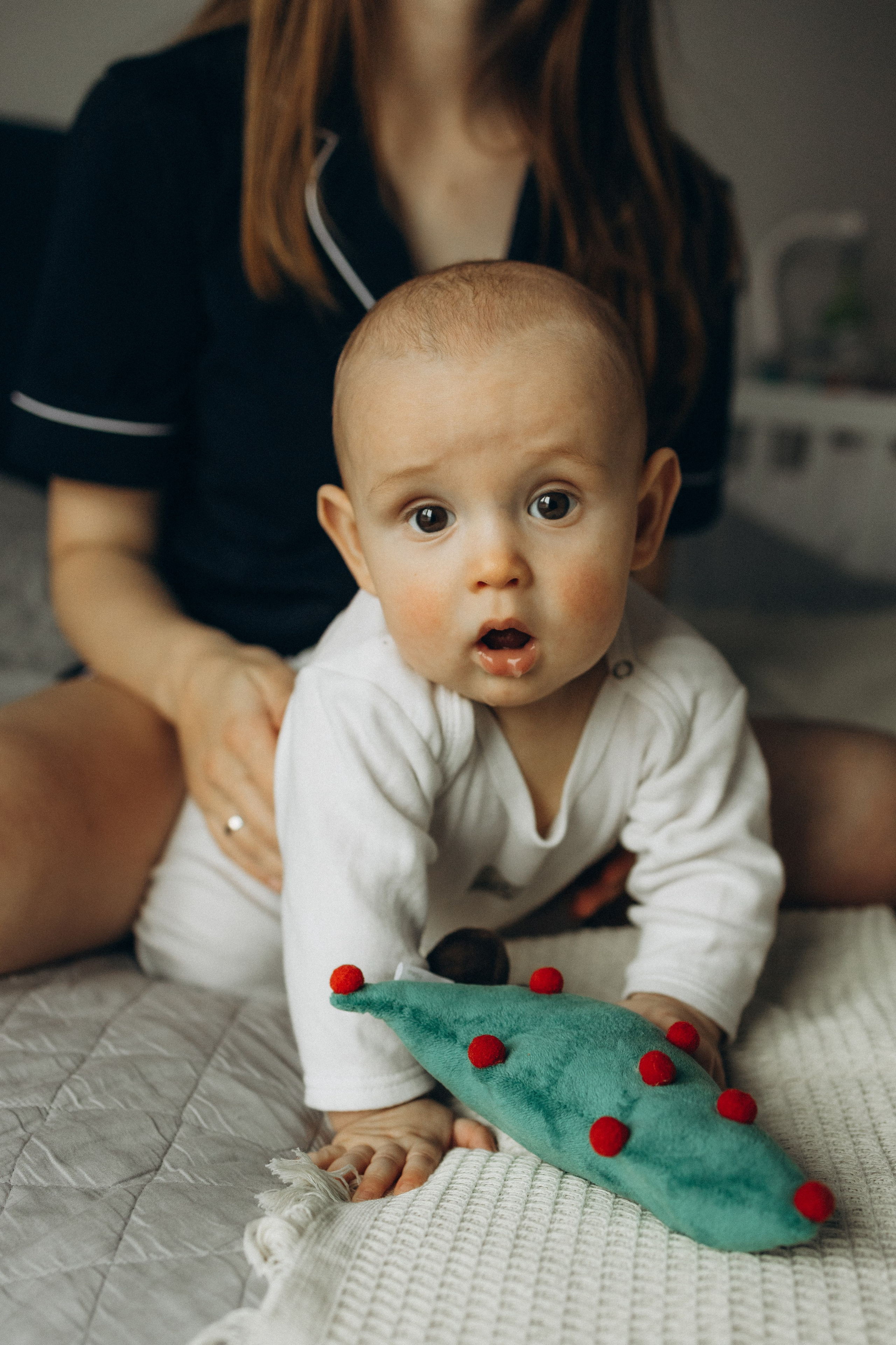 Первый Новый год Андрюши. Фотограф lifestylе в Москве Пшеничная Анастасия