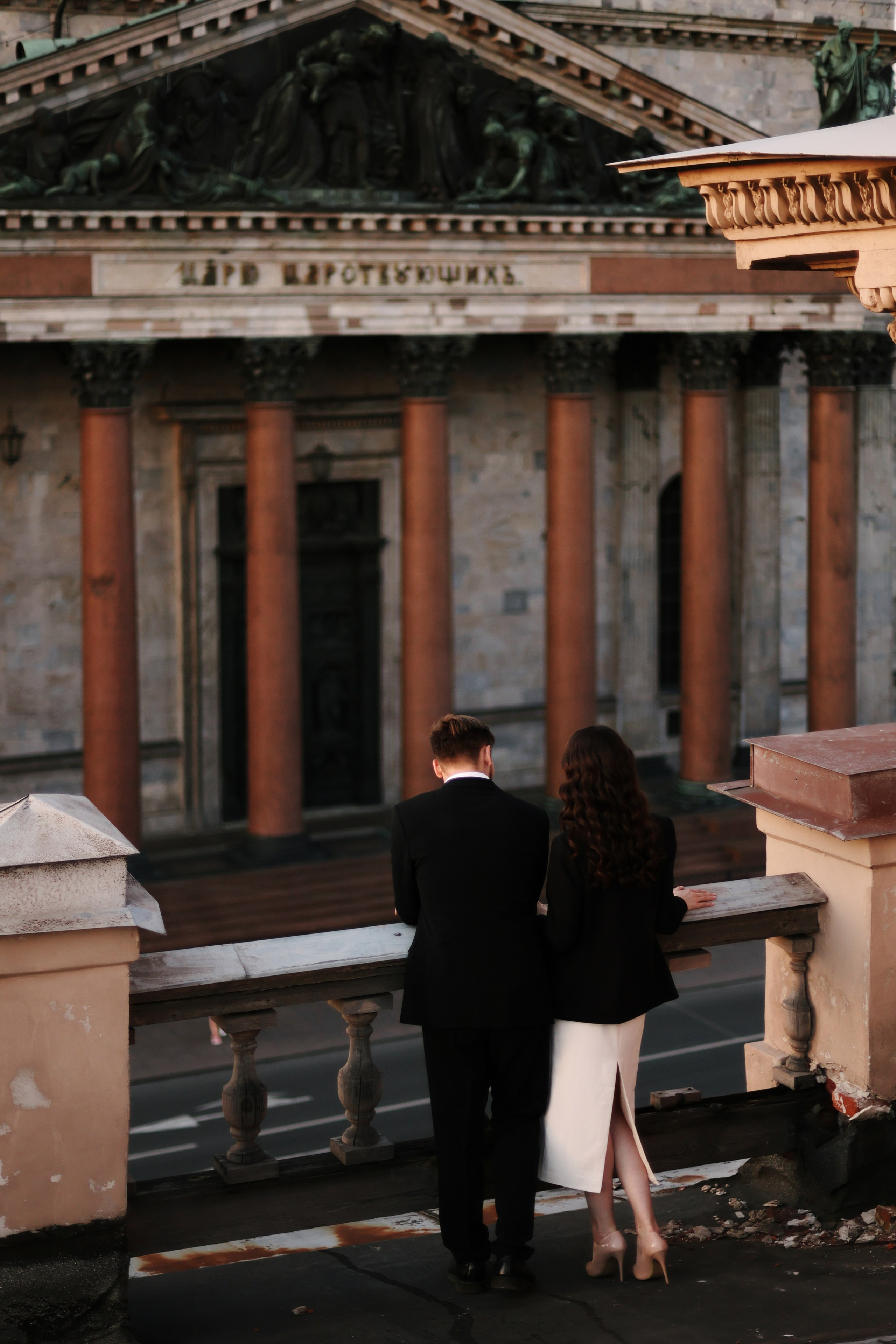 Волшебный вид на Исаакиевский собор. Свадебный и love story фотограф в Санкт-Петербурге (Спб) Natali Iva