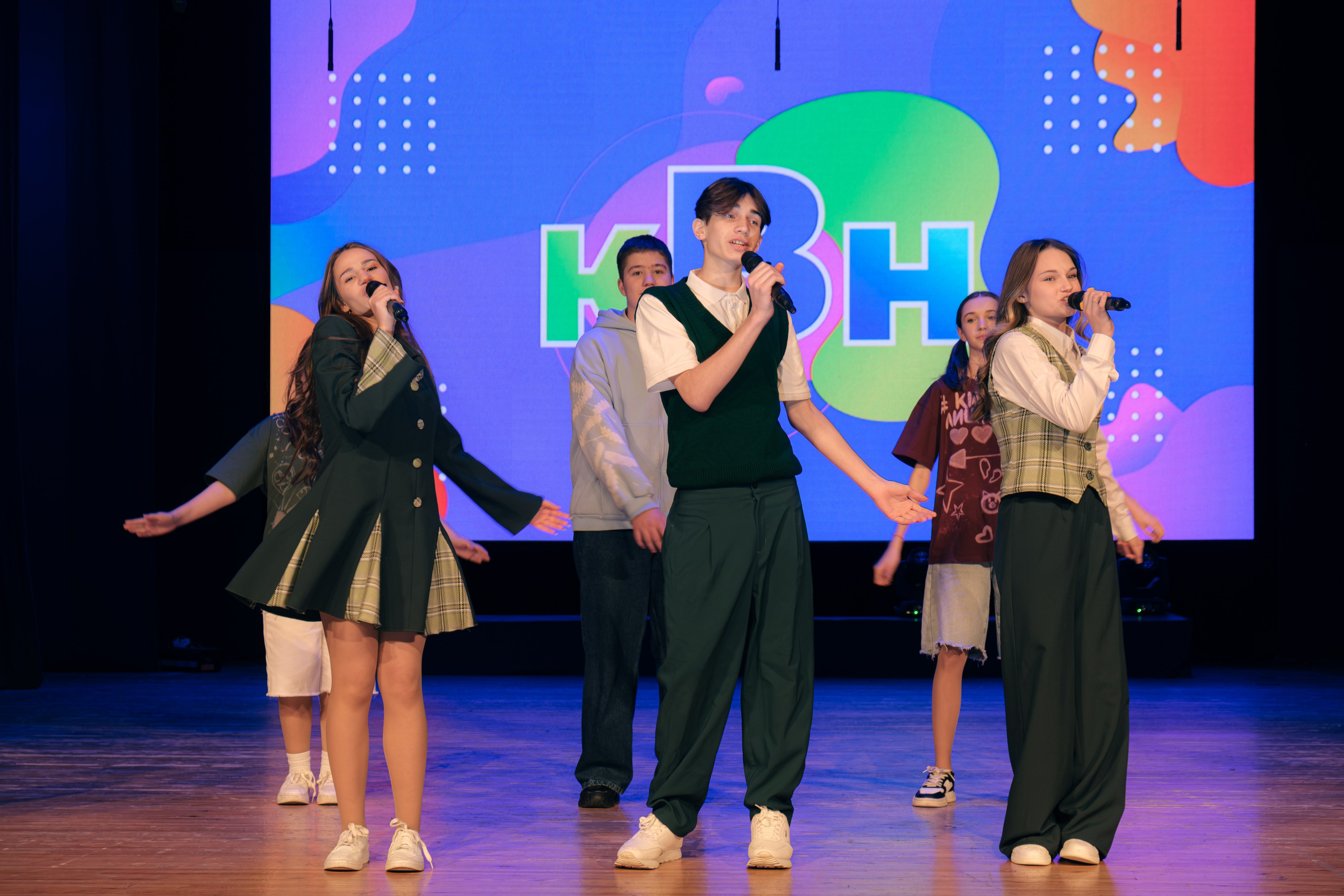 Осенний кубок КВН лиги «Зелёная». Междуреченск. Фотограф — Никита Максимов