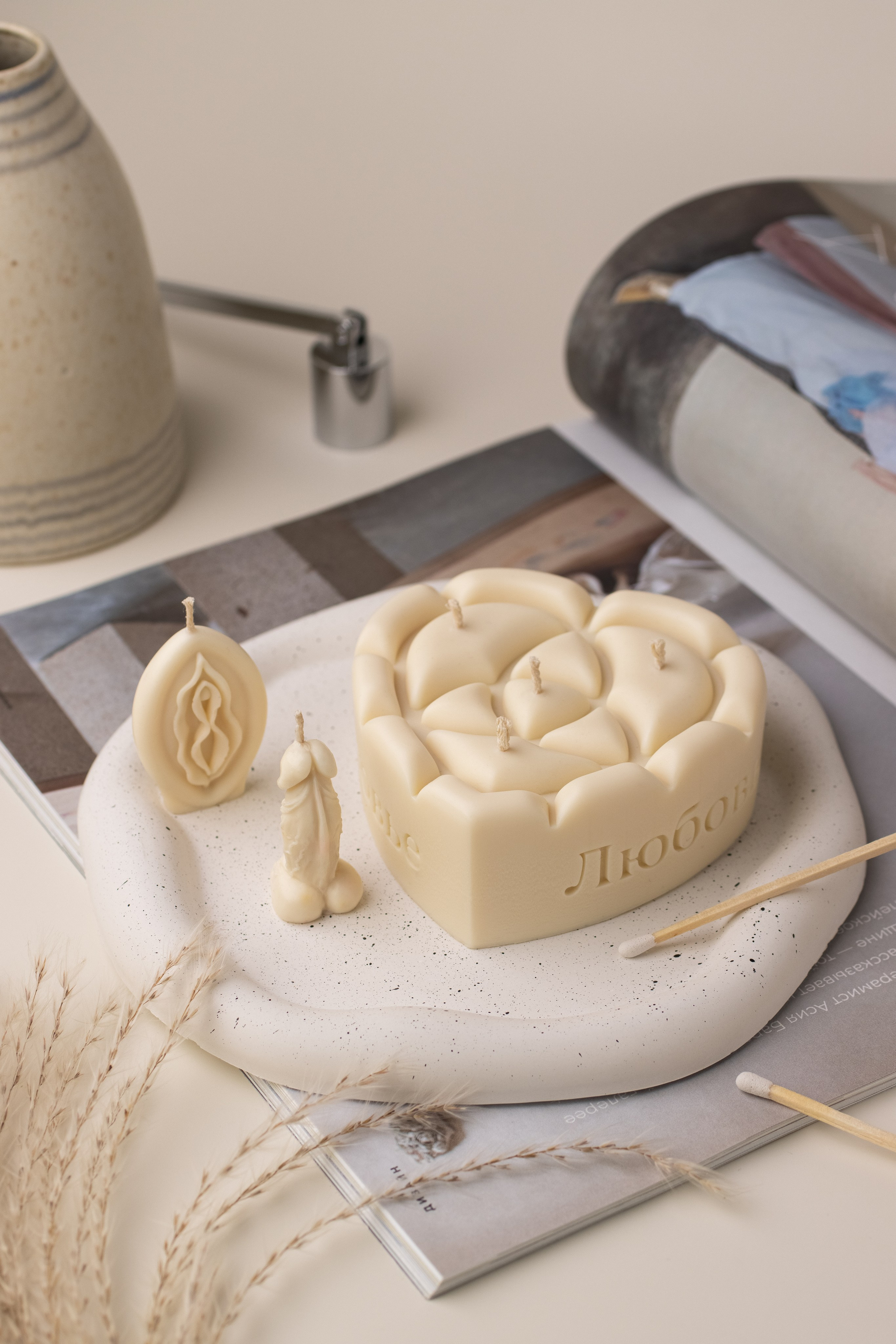Свечи «Яживая». Предметный фотограф в Балашихе Анастасия Михайлова