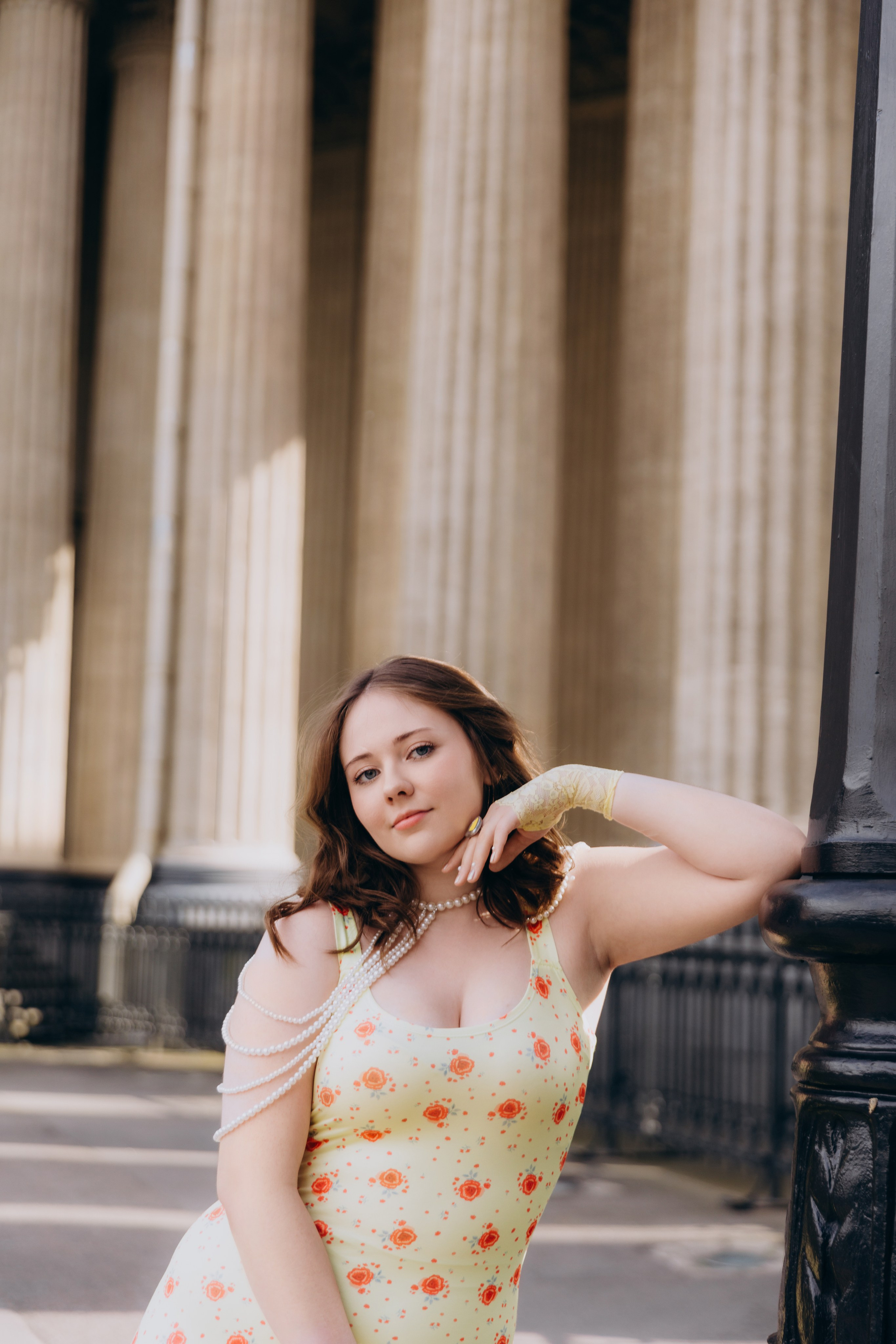 Полина | Фотосессия у Казанского собора. Фотограф в Санкт-Петербурге Разиля Идиятуллина