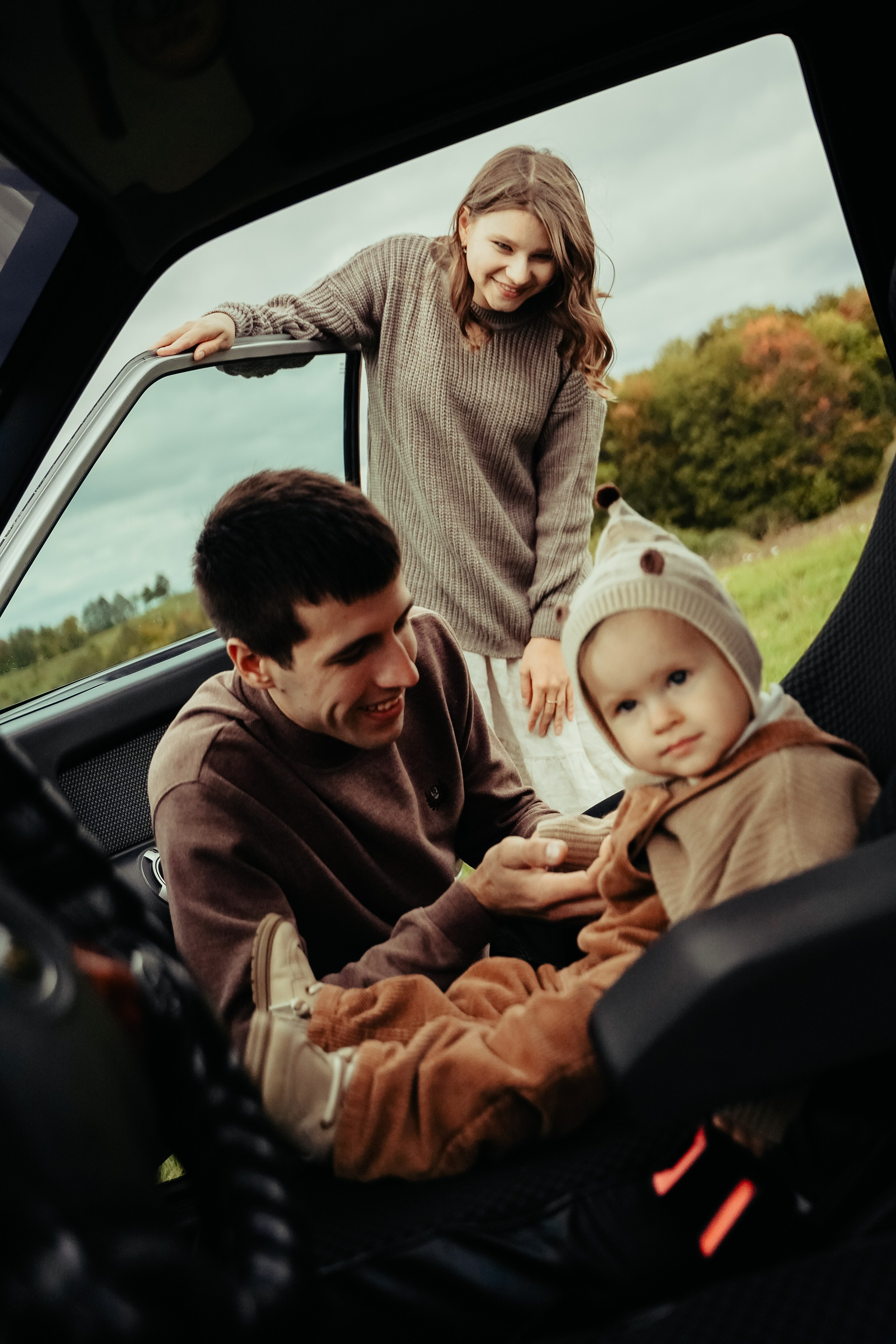 Семейная фотосъемка в поле. Бирск