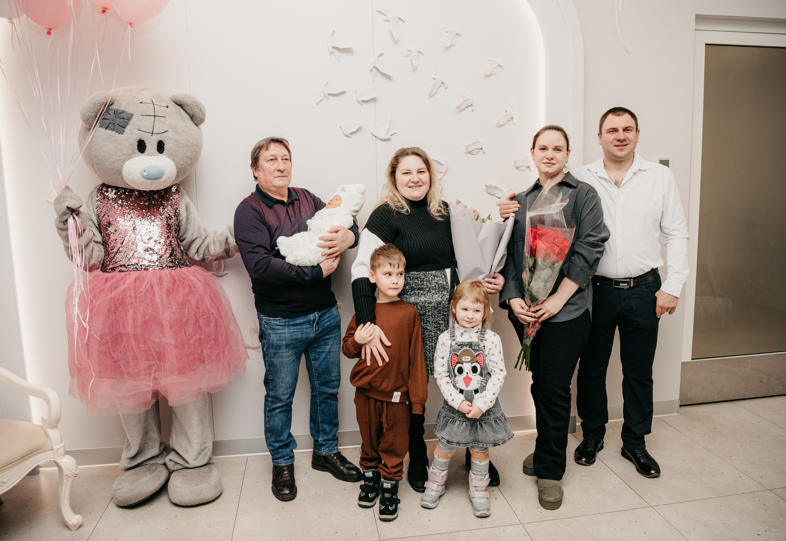 Выписка Александры. Фотограф на выписку из роддома в Москве и МО