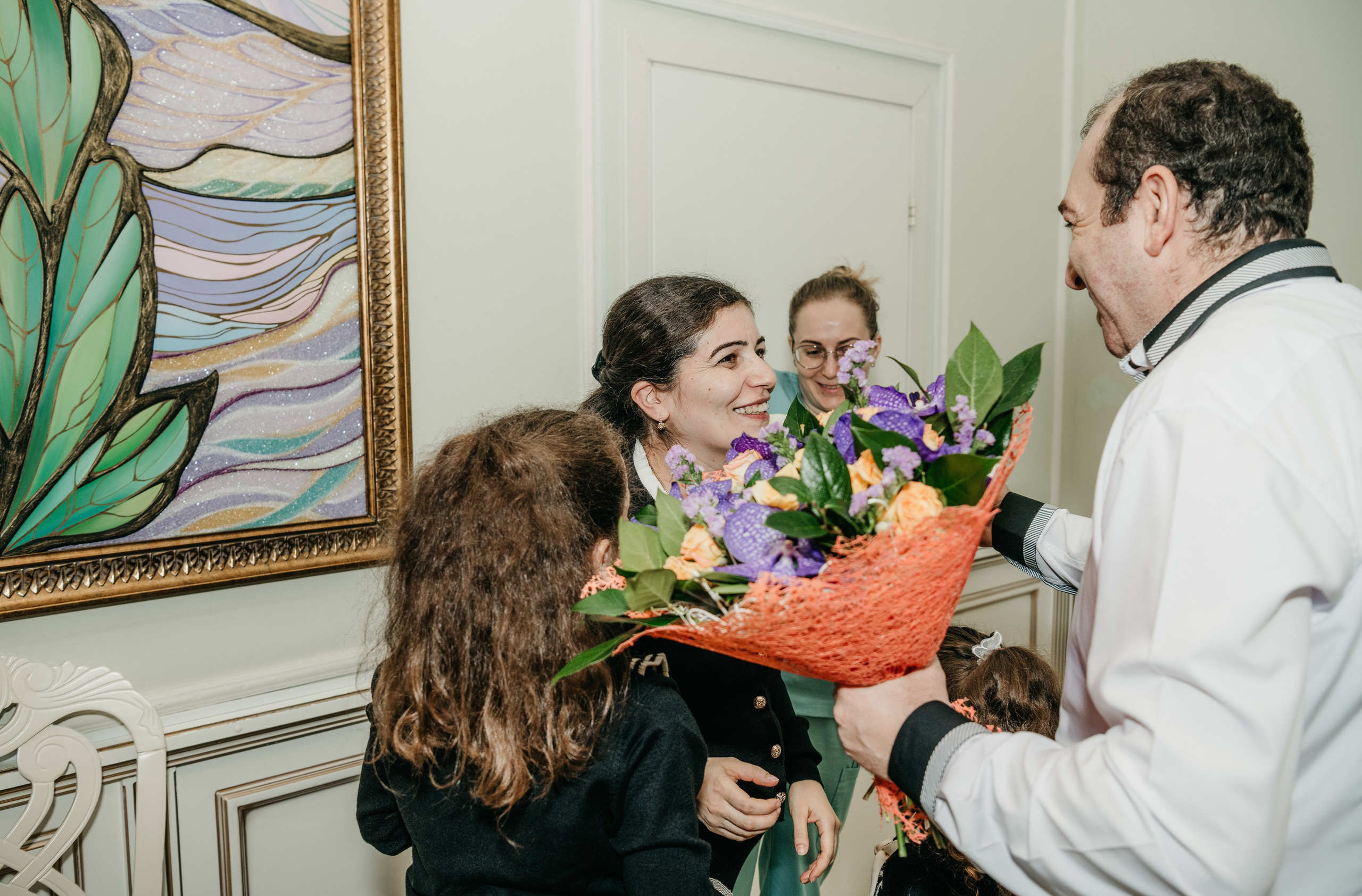 Выписка Вигена. Перинатальный центр в Балашихе. Фотограф на выписку из роддома в Москве и МО
