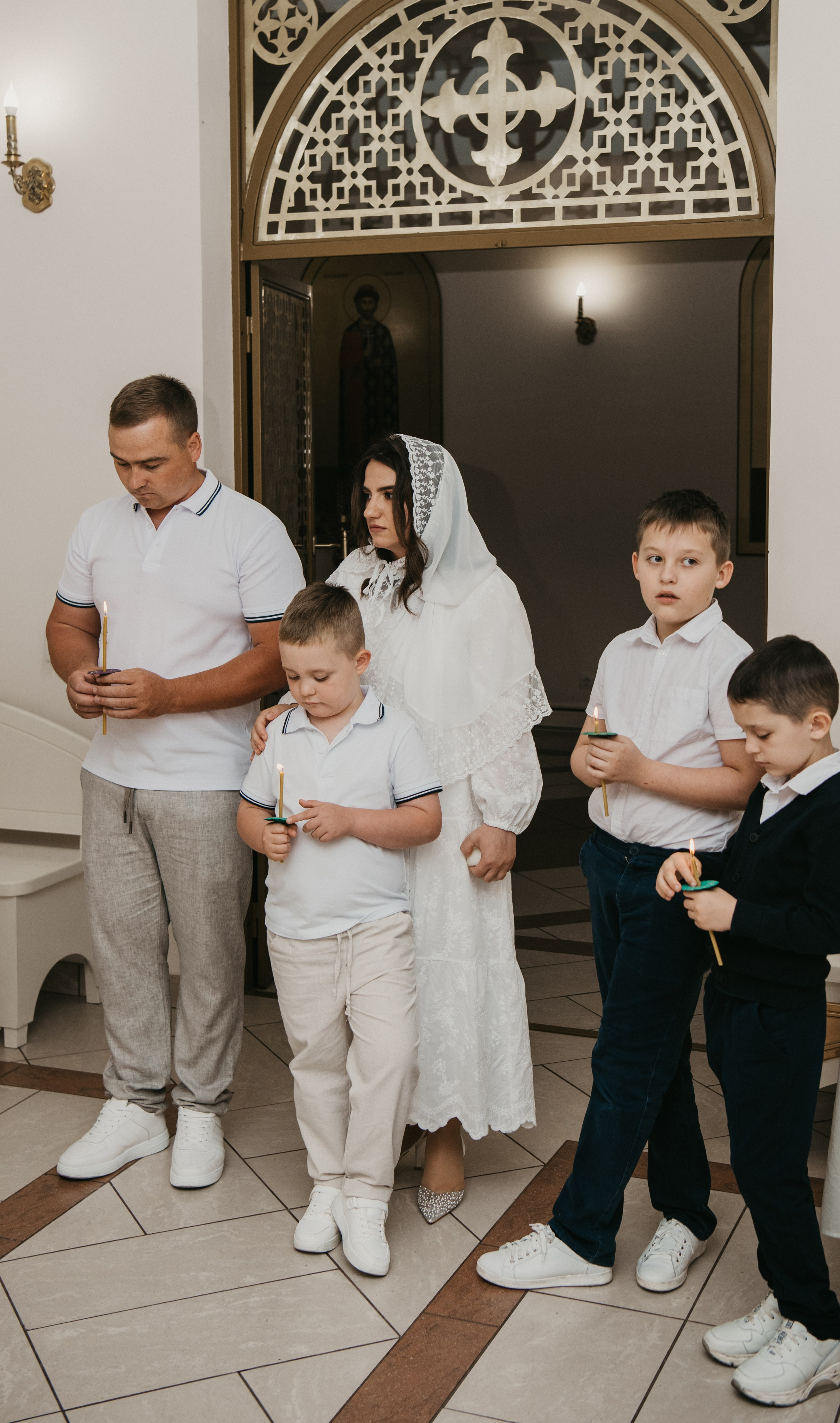 Крещение Евгения. Фотограф на выписку из роддома в Москве и МО