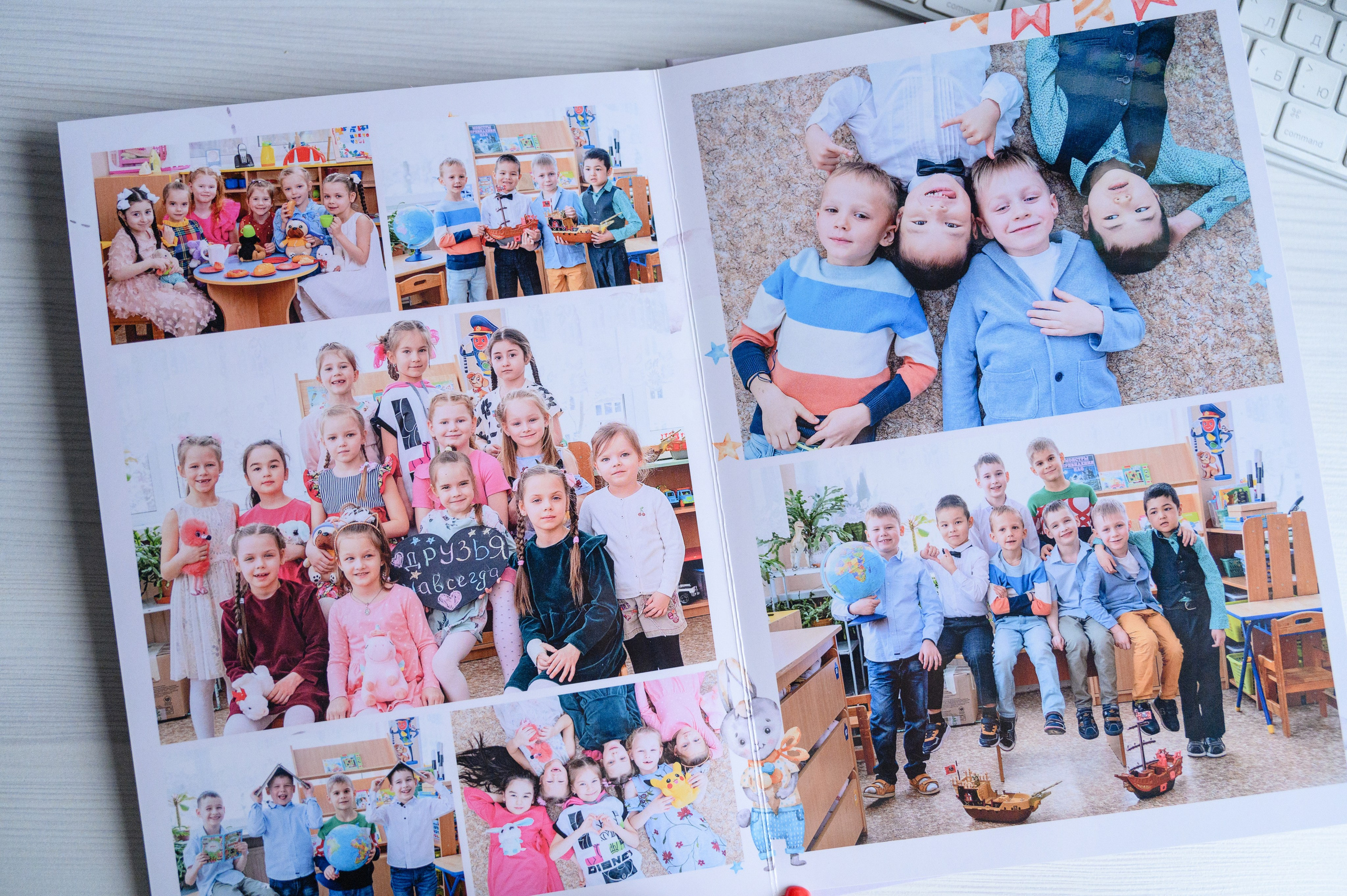 Зайцы-мишки. Выпускные альбомы для школы и детского сада в СПб и ЛО