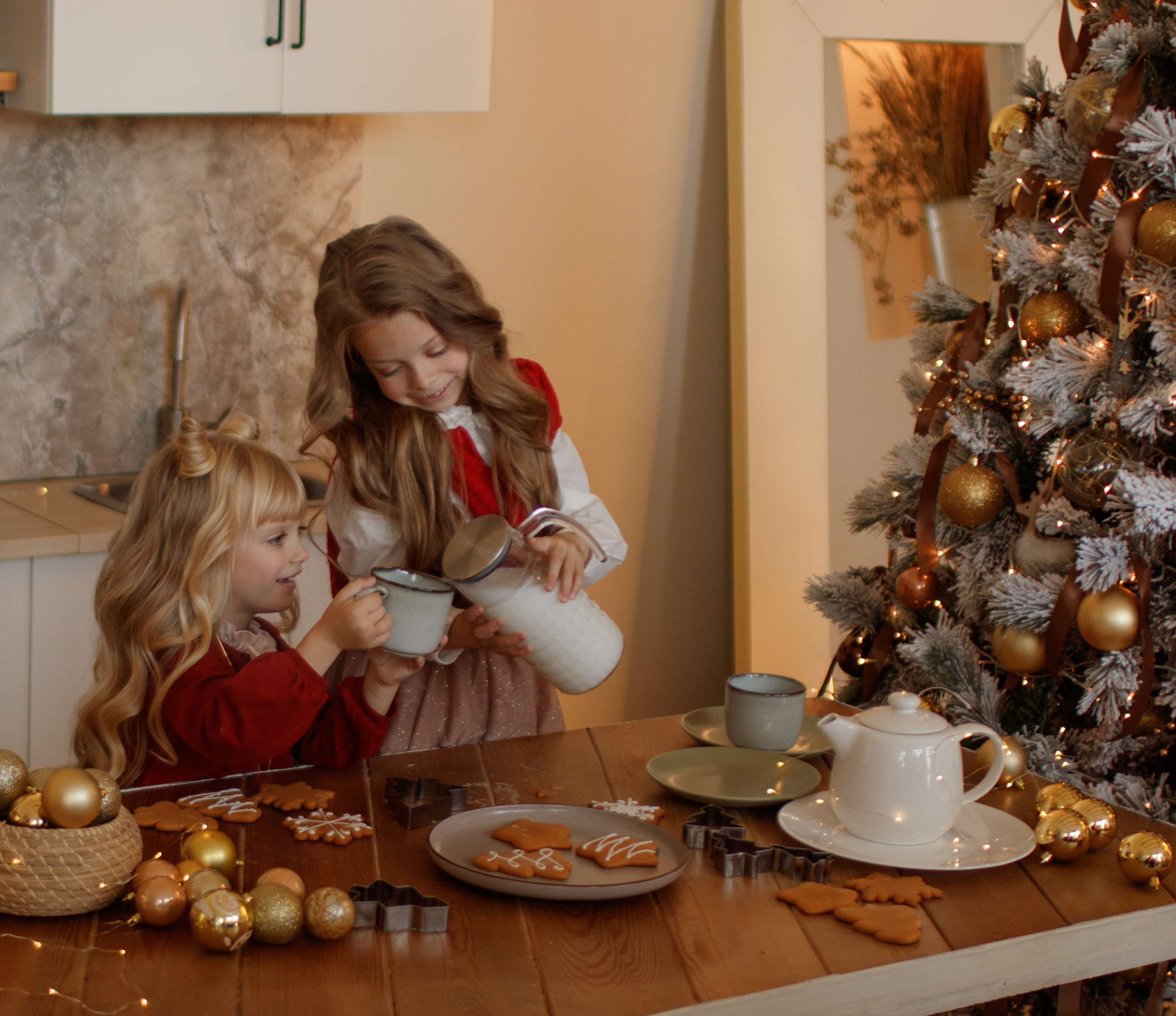 Новогодняя детская съёмка. Женский и семейный фотограф в Москве и Московской области Наталья Минт
