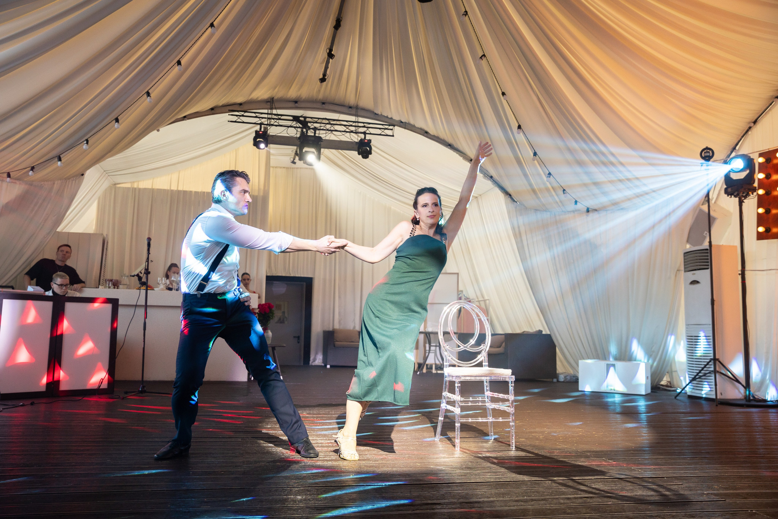 День рождения школы танцев в Event roof. Фотограф на корпоратив Спб / Москва