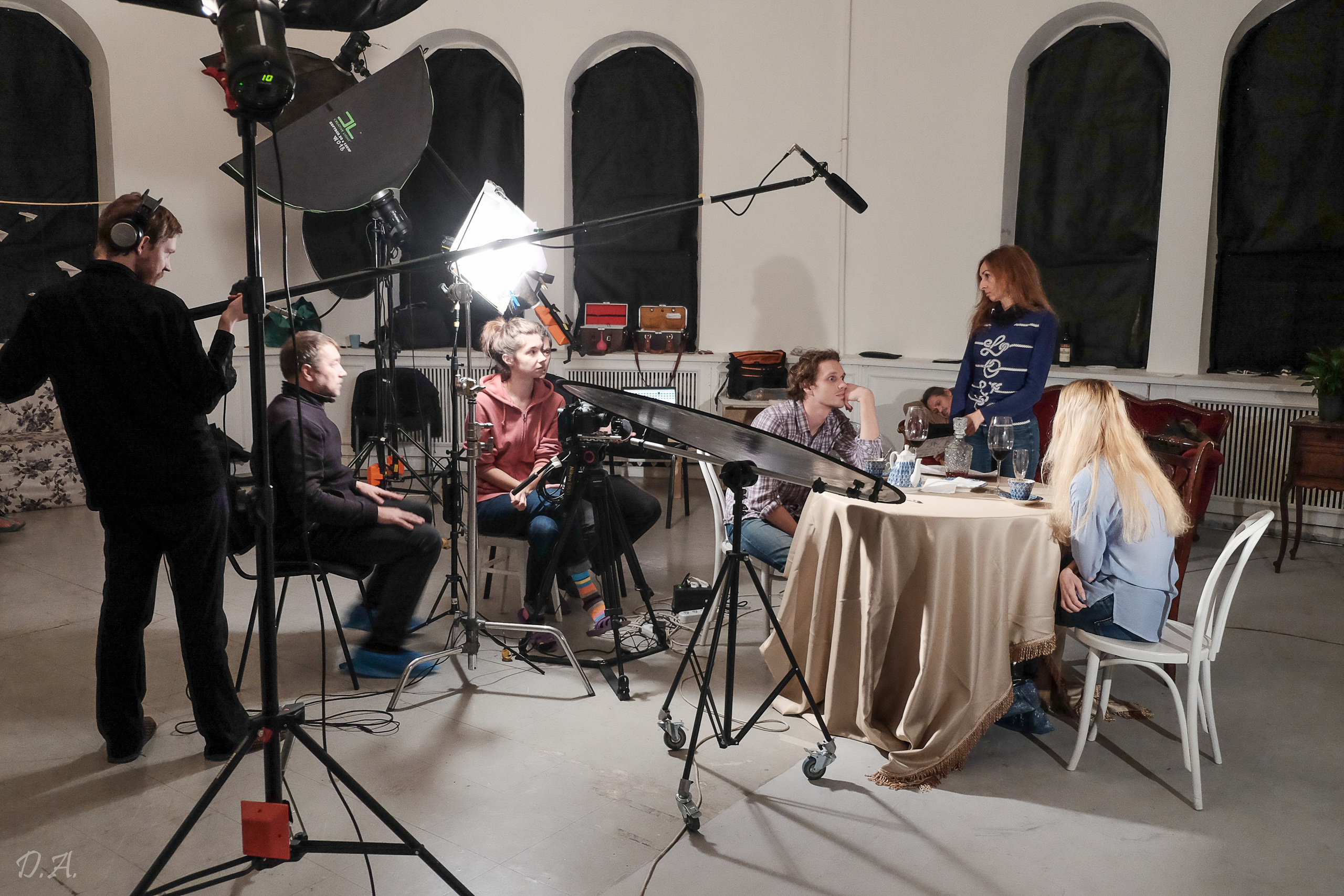 Короткий метр «Подарок». Реж. Серж Самойлов. Бэкстейдж. Фотограф Дмитрий Алексеев