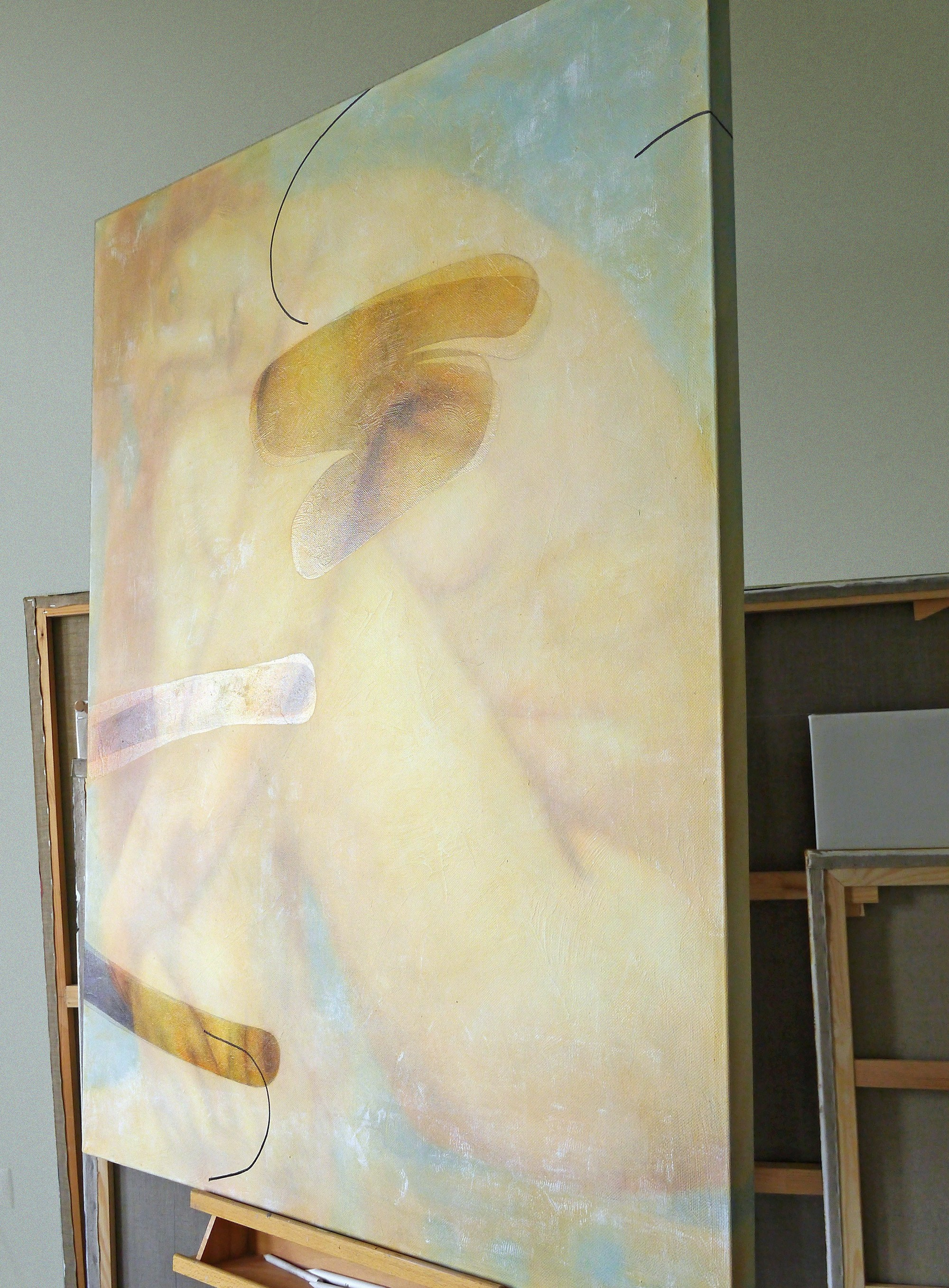 Радость. Художник-абстракционист Ольга Рикун. Москва