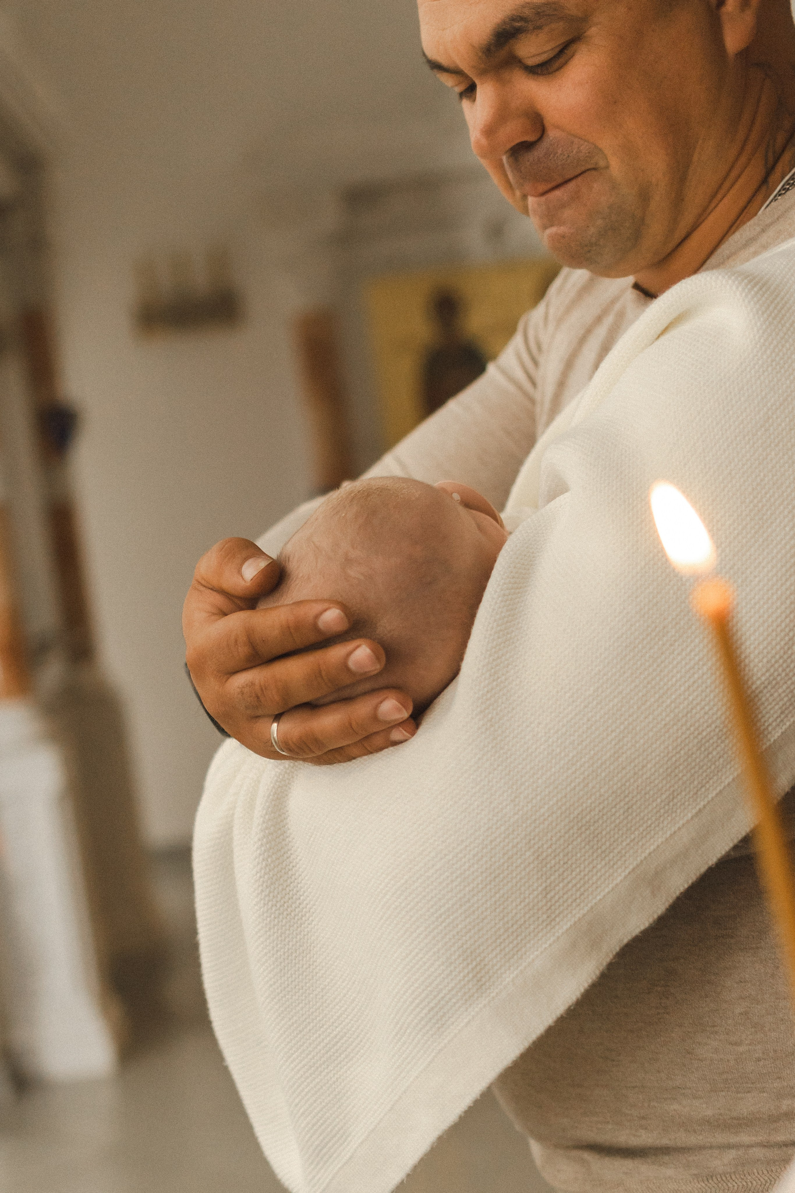 Крещение Стефании. Семейный фотограф в Москве