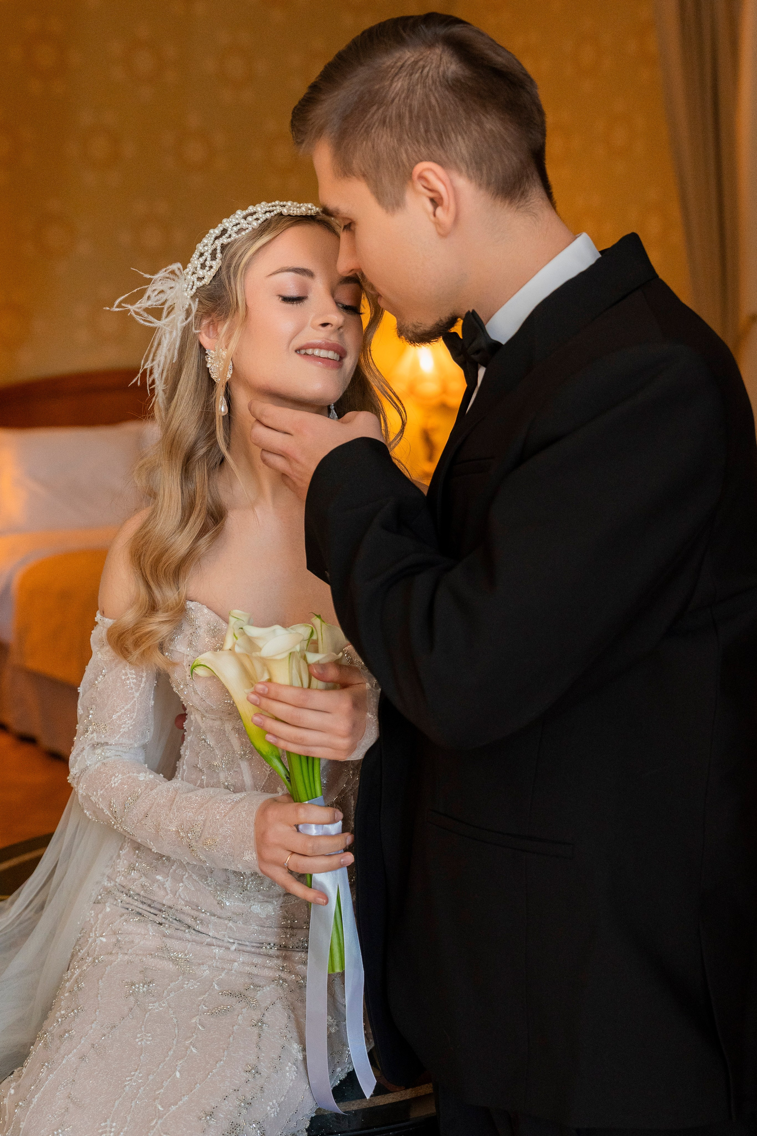 Свадебная фотосессия в отеле Метрополь. Свадебный фотограф в Москве Анна Полушина