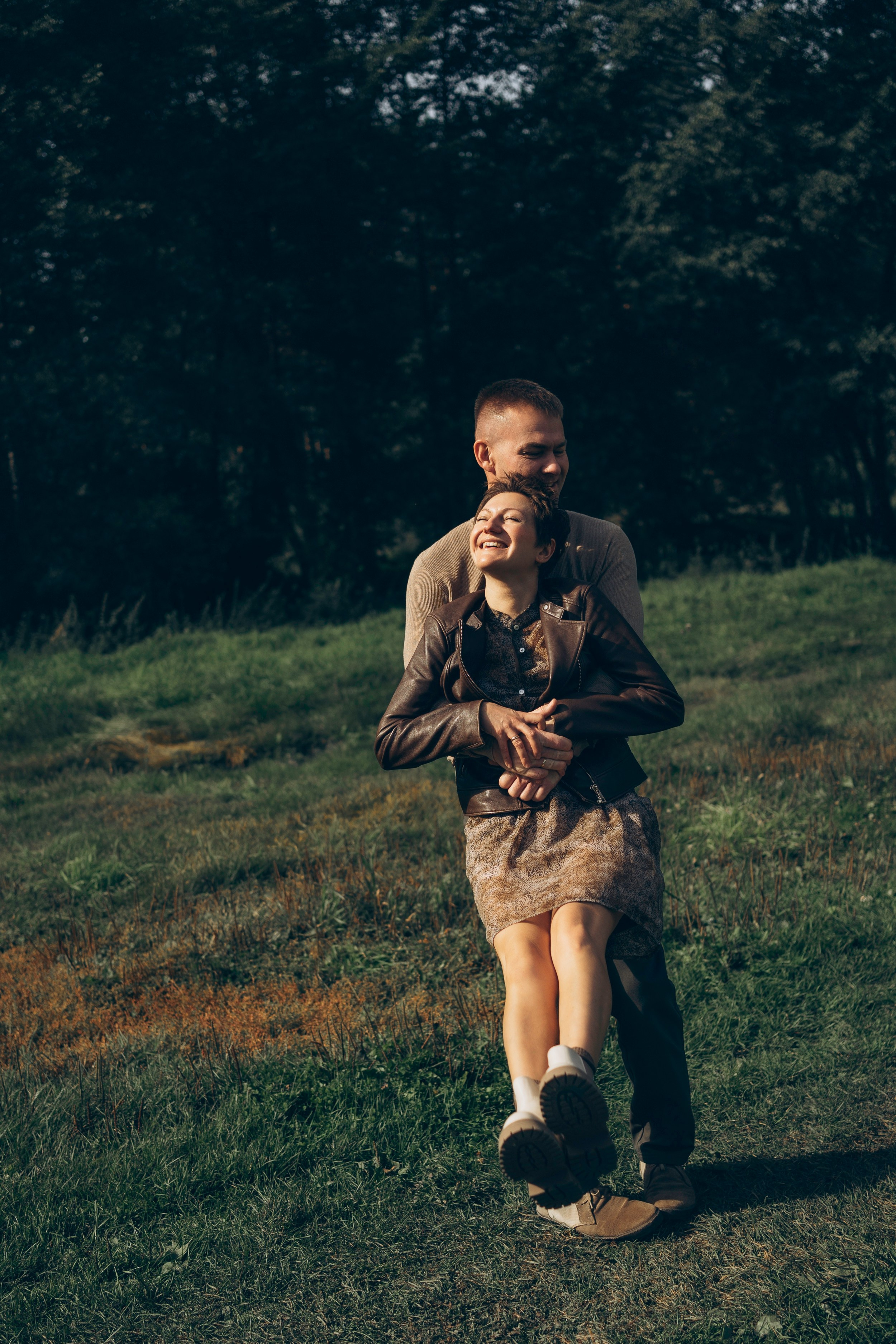 Семейная история на природе. Семейный фотограф в Калуге Ирина Алдохина