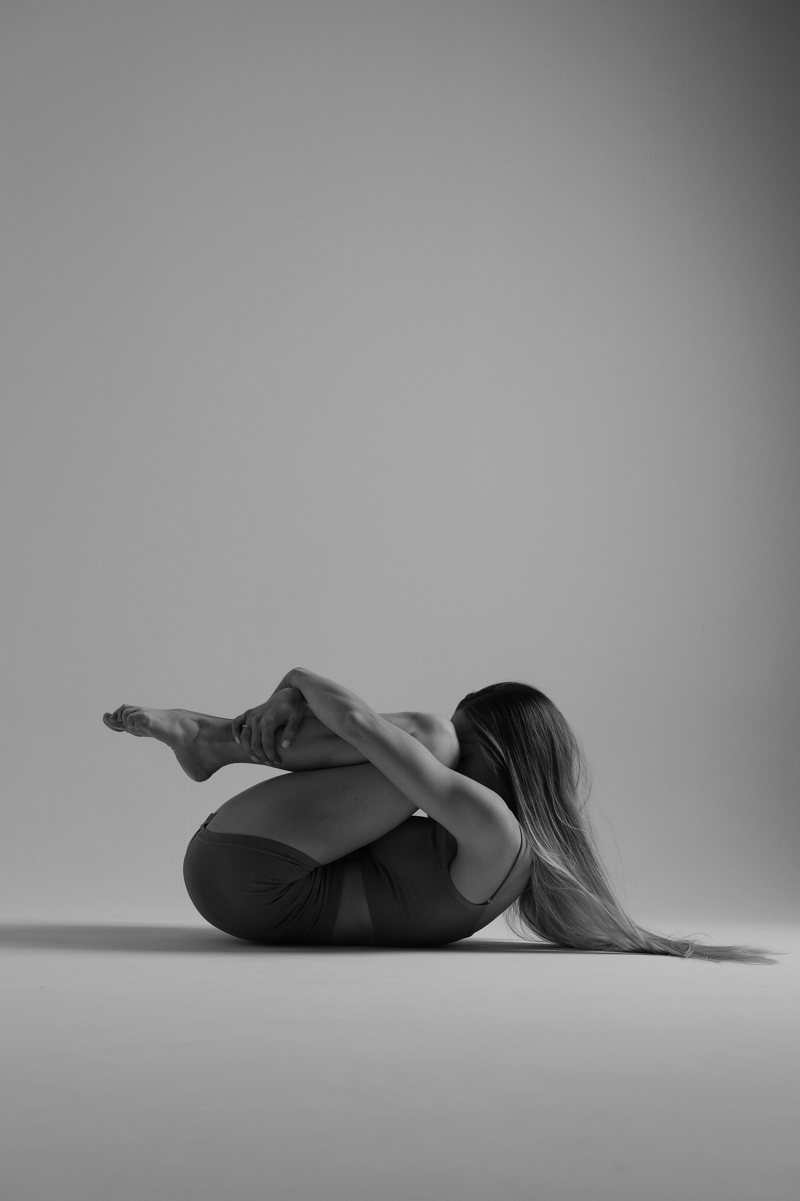 Студийная съемка гимнастки. Евгения Волошина Фотограф Москва / Белгород