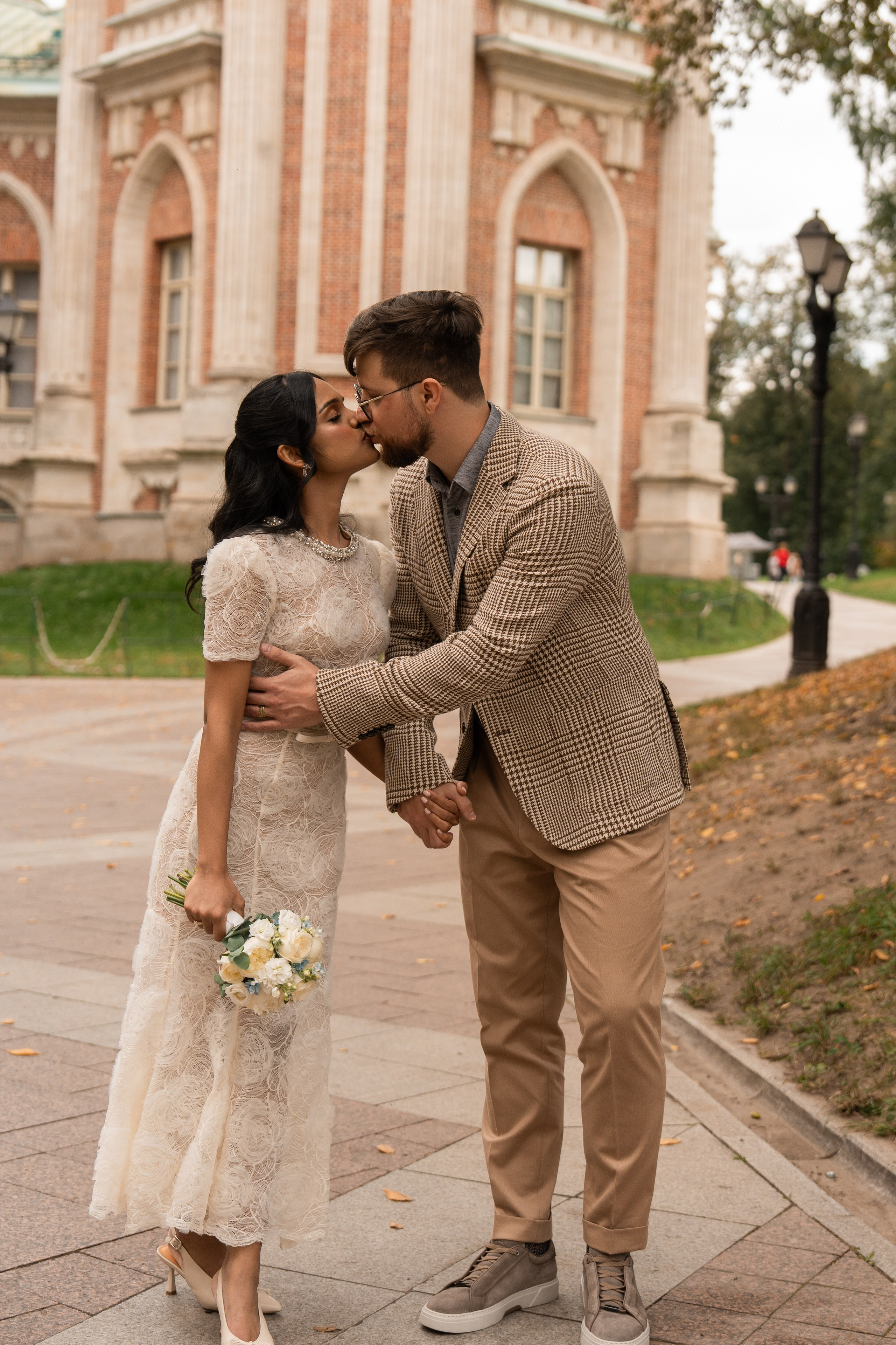 Максим и Харша, Царицыно. Свадебный фотограф в Москве Анна Полушина