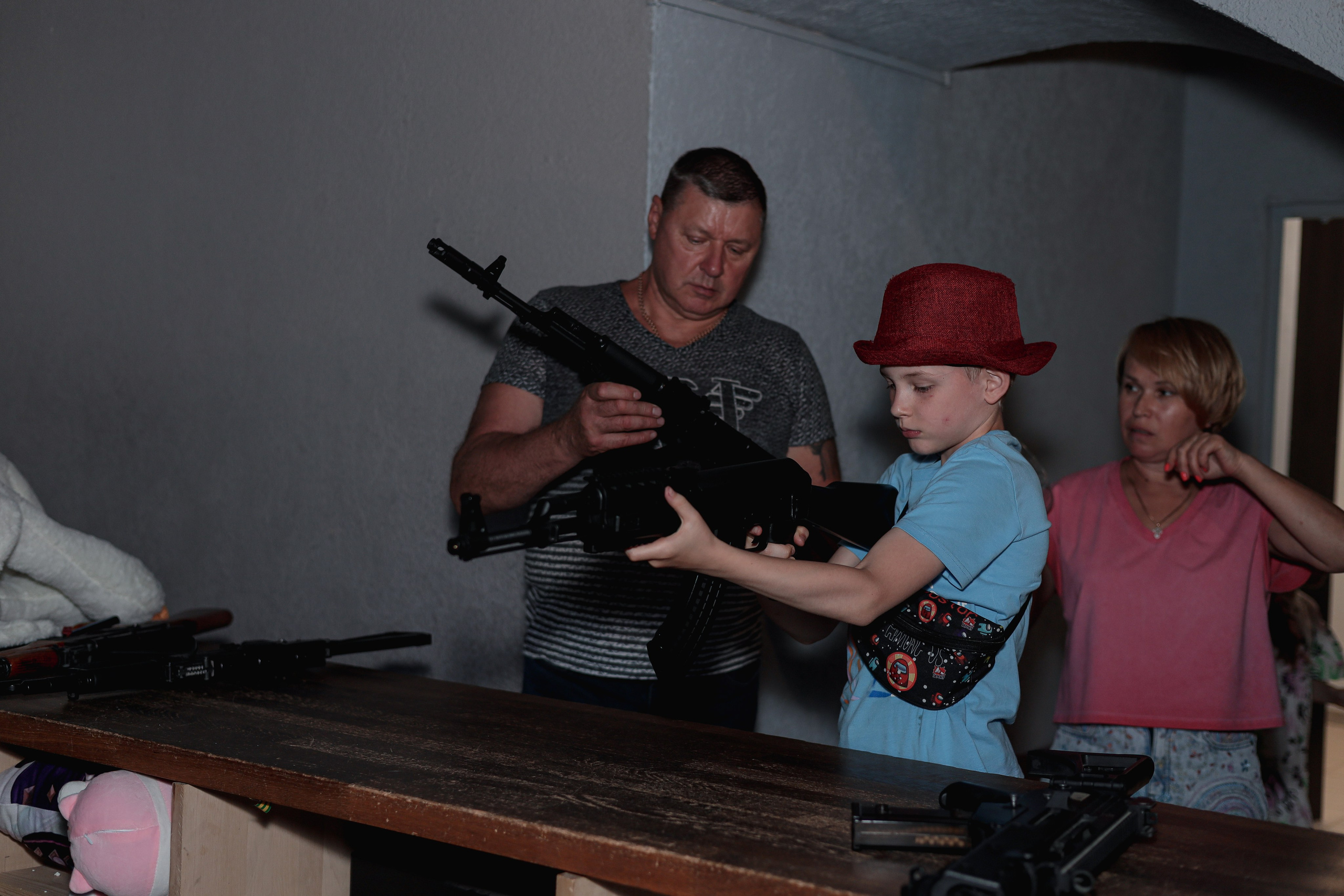 День рождение в стрелковом клубе. Фотограф Надршина Лилия