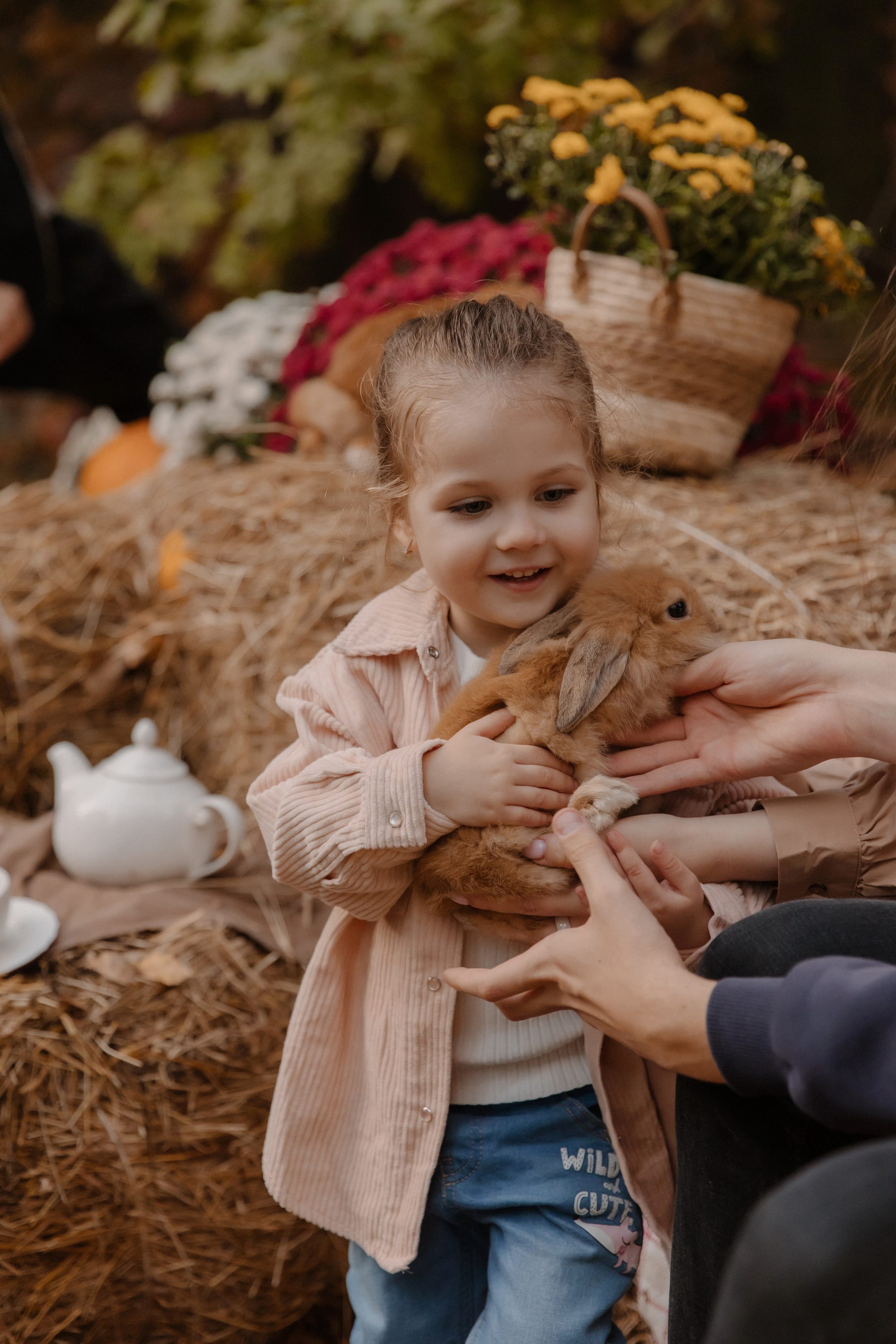 Съемка с кроликами. Семейный и свадебный фотограф в Москве и Зеленограде Пилипенко Юлия
