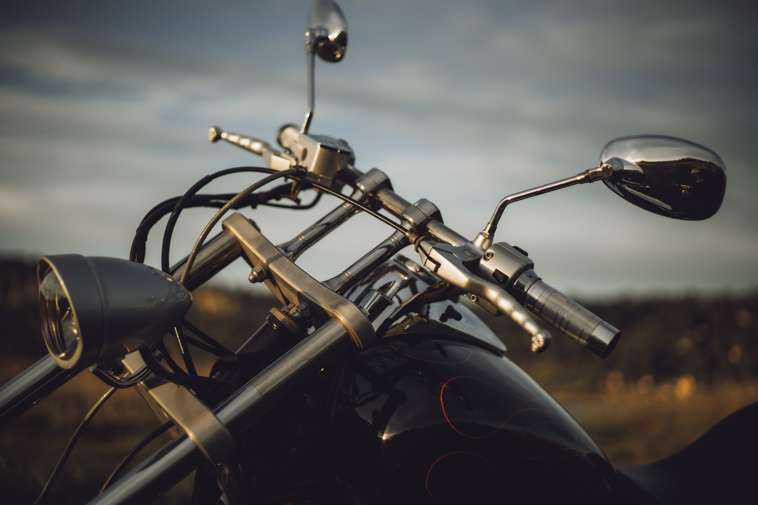 Таня. Байк. Фотограф Анна Шибанова Ангарск-Иркутск