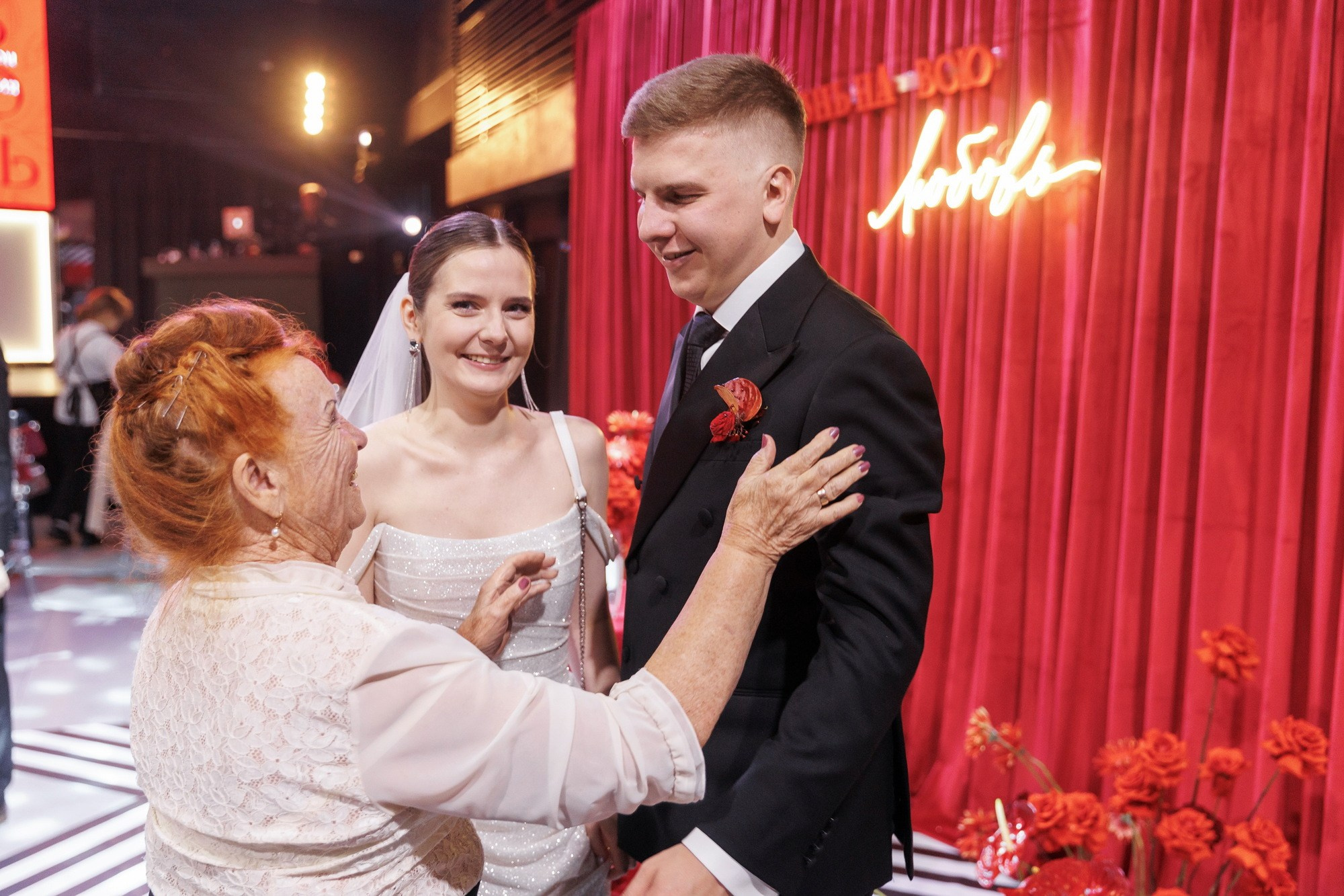 Свадебная фотосессия в красных тонах. Свадебный фотограф в Нижнем Новгороде и Москве Сергей Воробьев