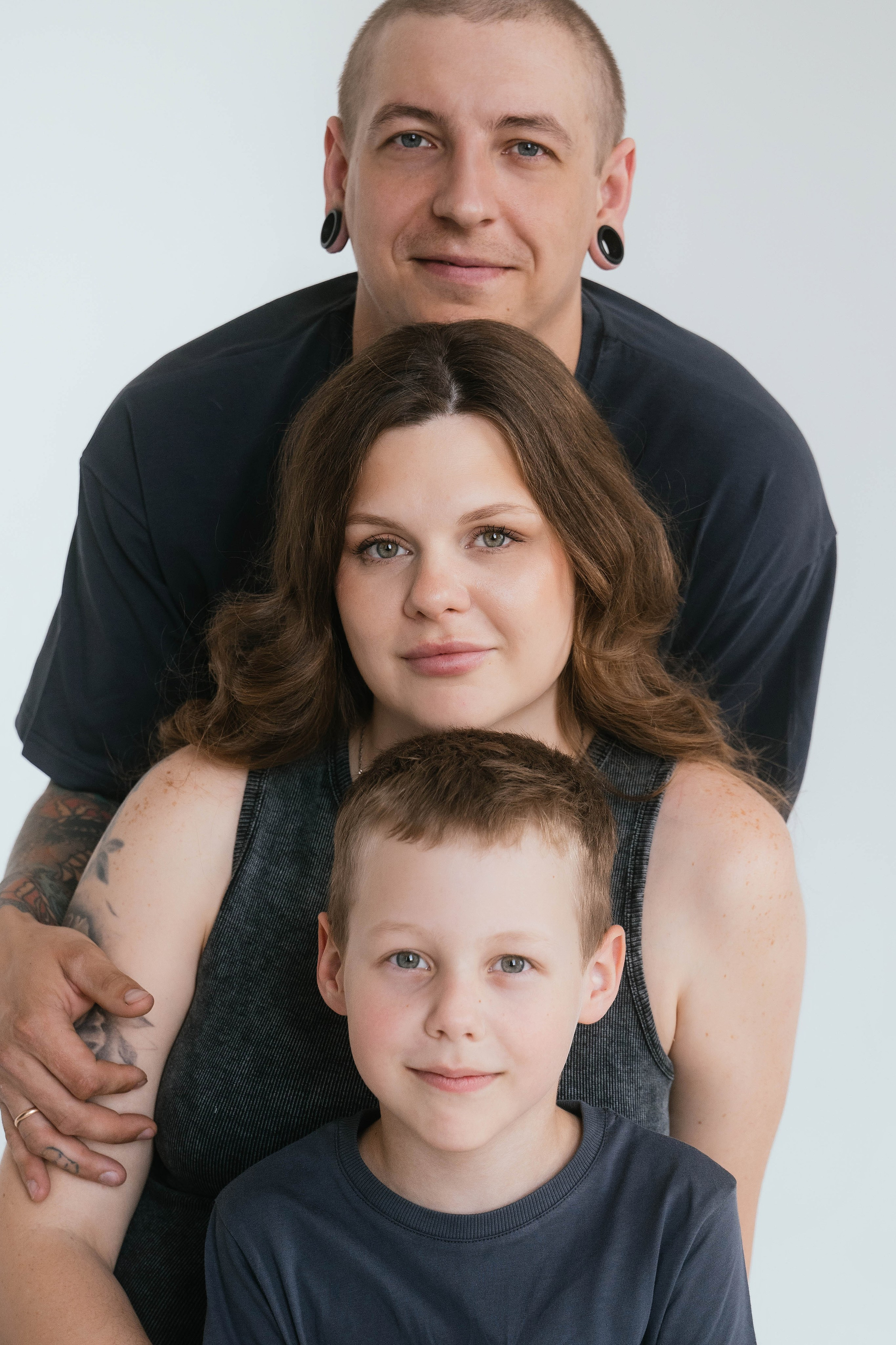 Катя, Саша и Антон. Свадебный, семейный фотограф в Рязани Лена Брант