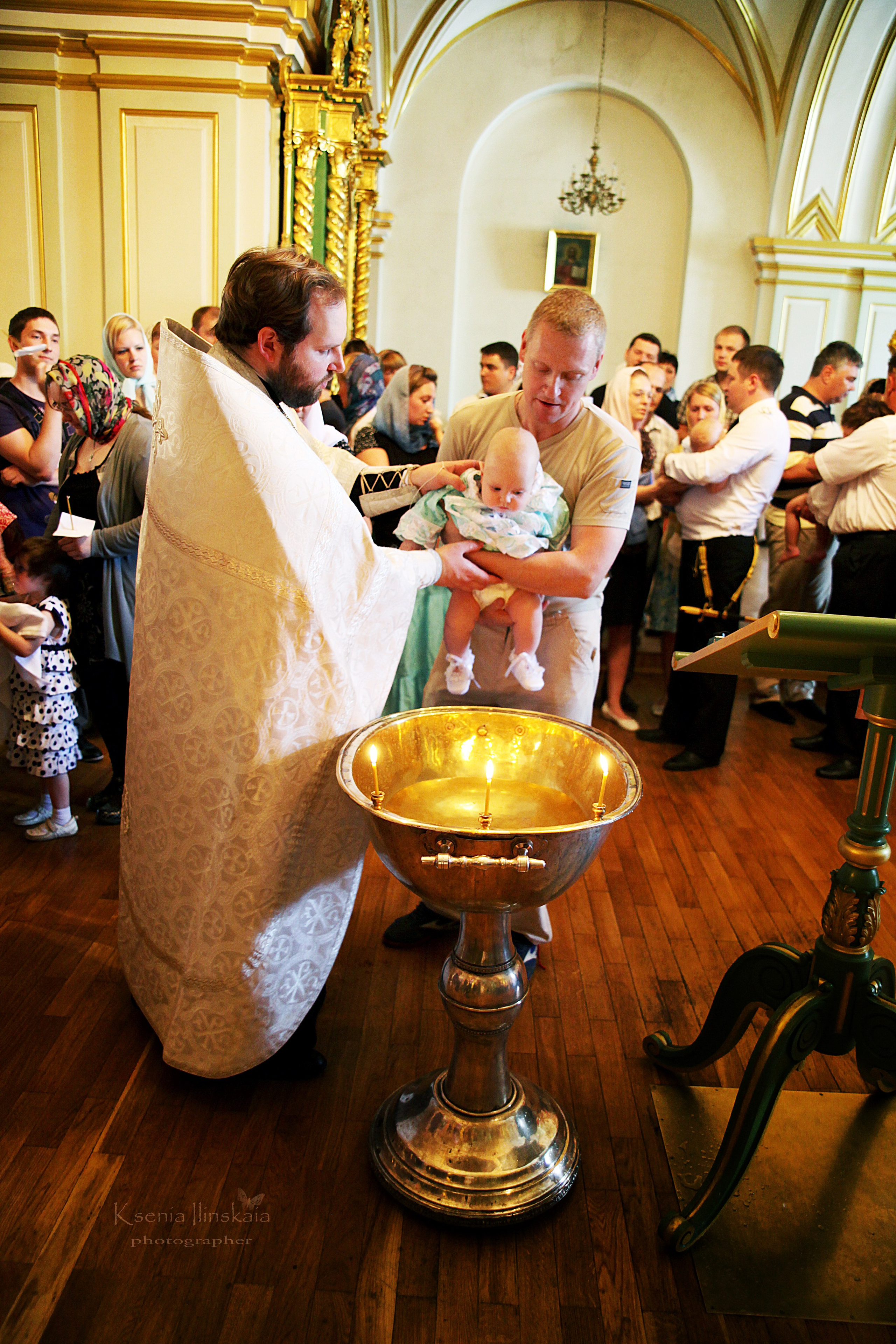 Крещение — фотосессия крестин в Санкт-Петербурге. Фотограф из Санкт-Петербурга Ильинская Ксения