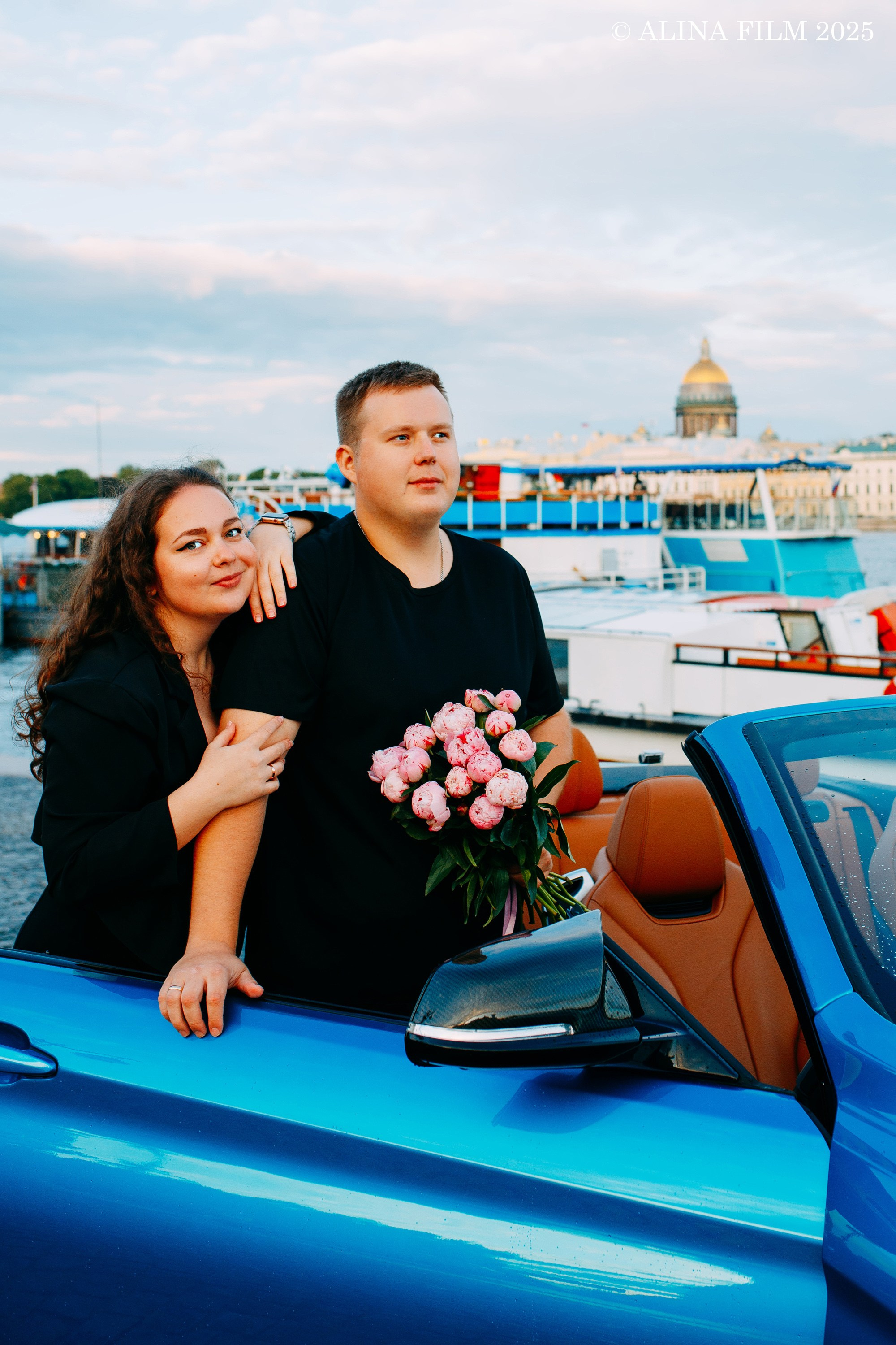 Фотосессия с кабриолетом. Фотограф в Санкт-Петербурге Alina Film