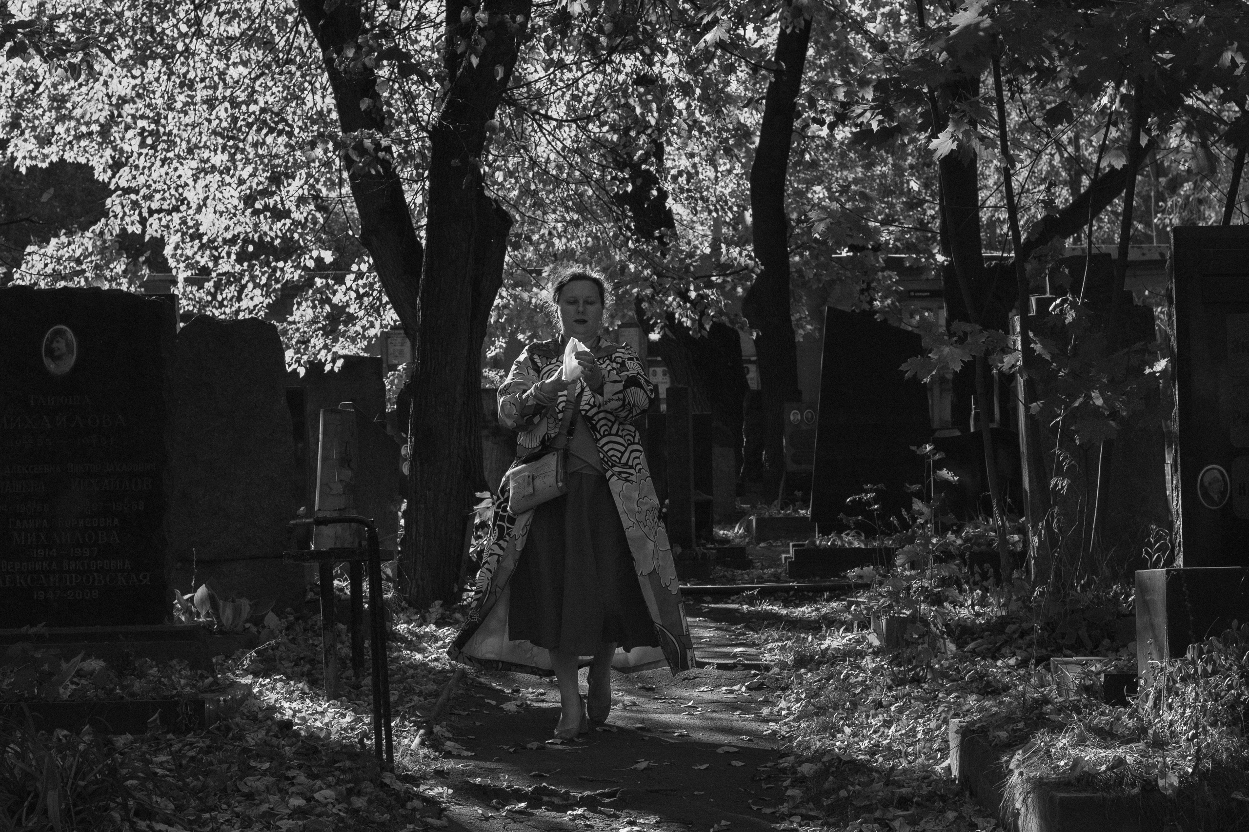 Донское кладбище. Арсений Игошев — фотограф, урбанист