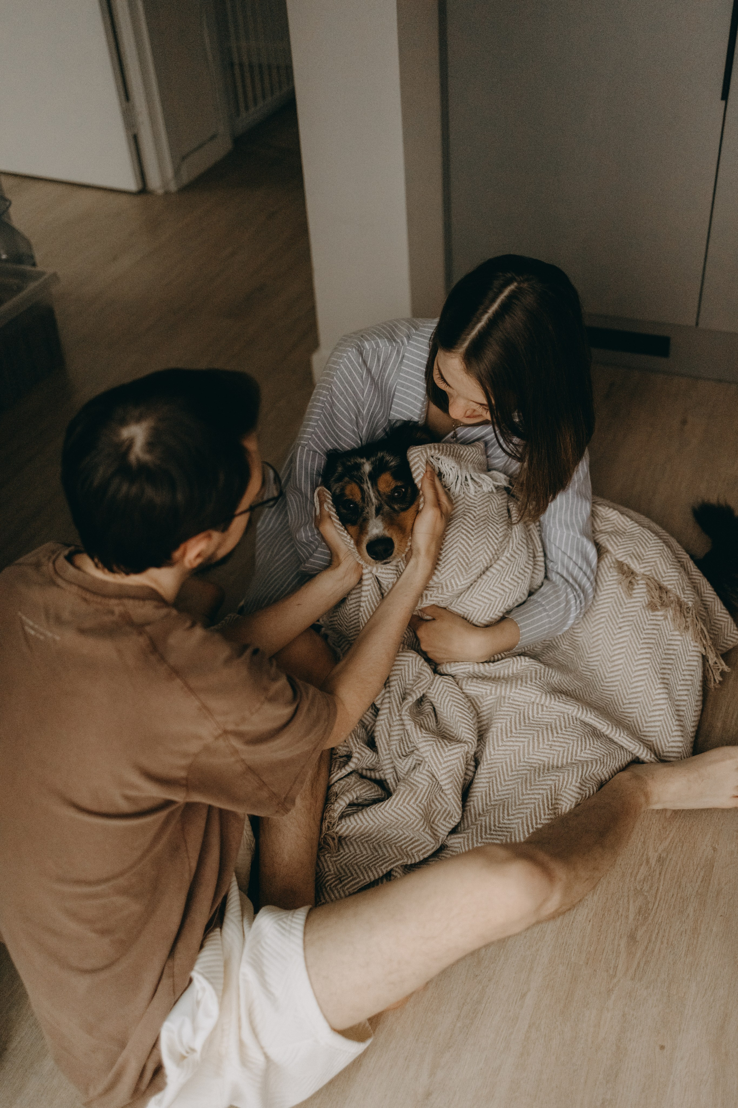 Настя, Никита и их Гром и Мяу. Фотограф — Анималист | Санкт-Петербург