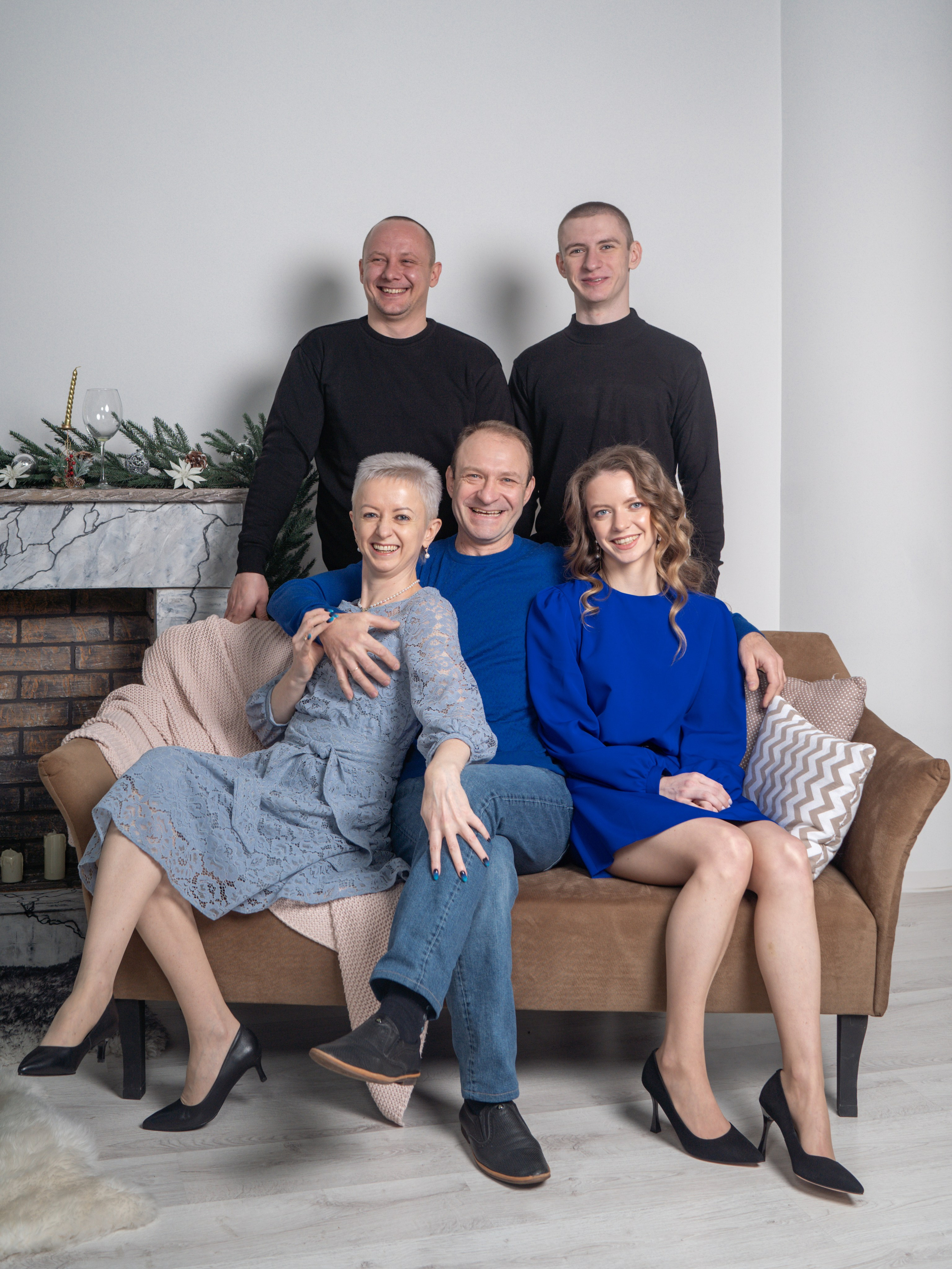 Семья. Фотограф Зинаида Евдокимова