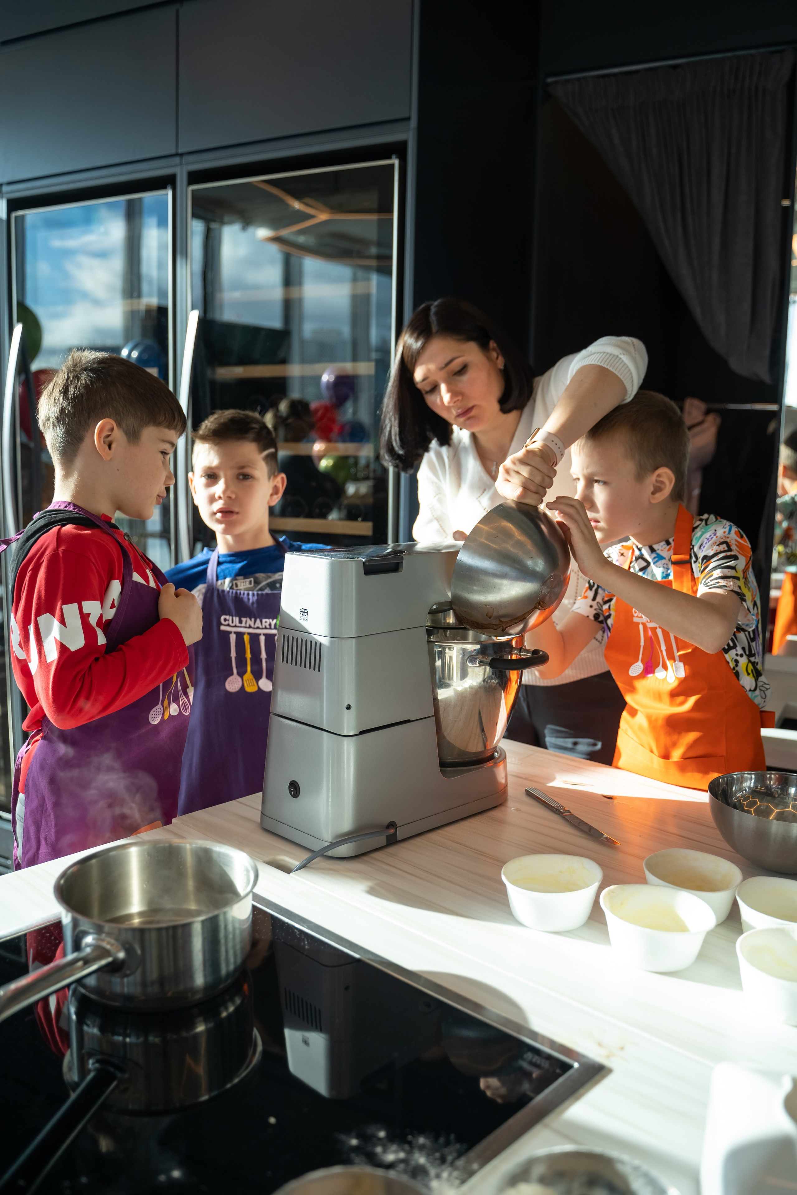 День Рождения в кулинарной студии. Фотограф в Одинцово, Москве