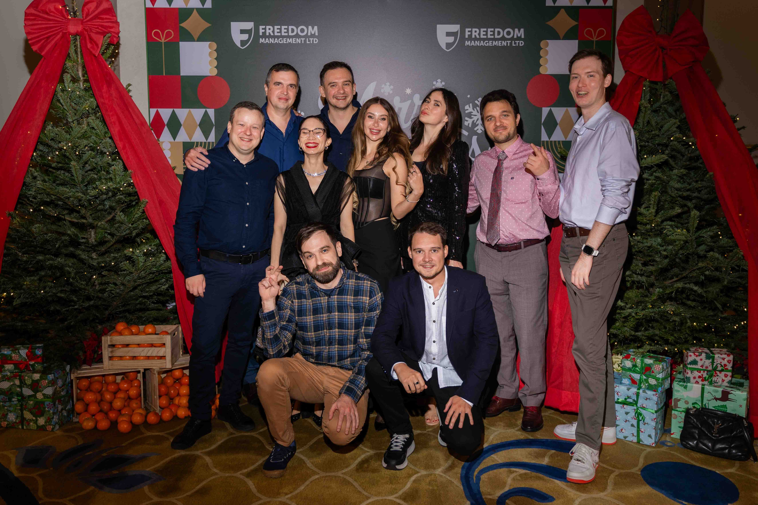 Новогодний корпоратив freedom management в St.Regis Abu Dhabi. Фотограф и видеограф в Москве и Абу Даби Мария Кулагина