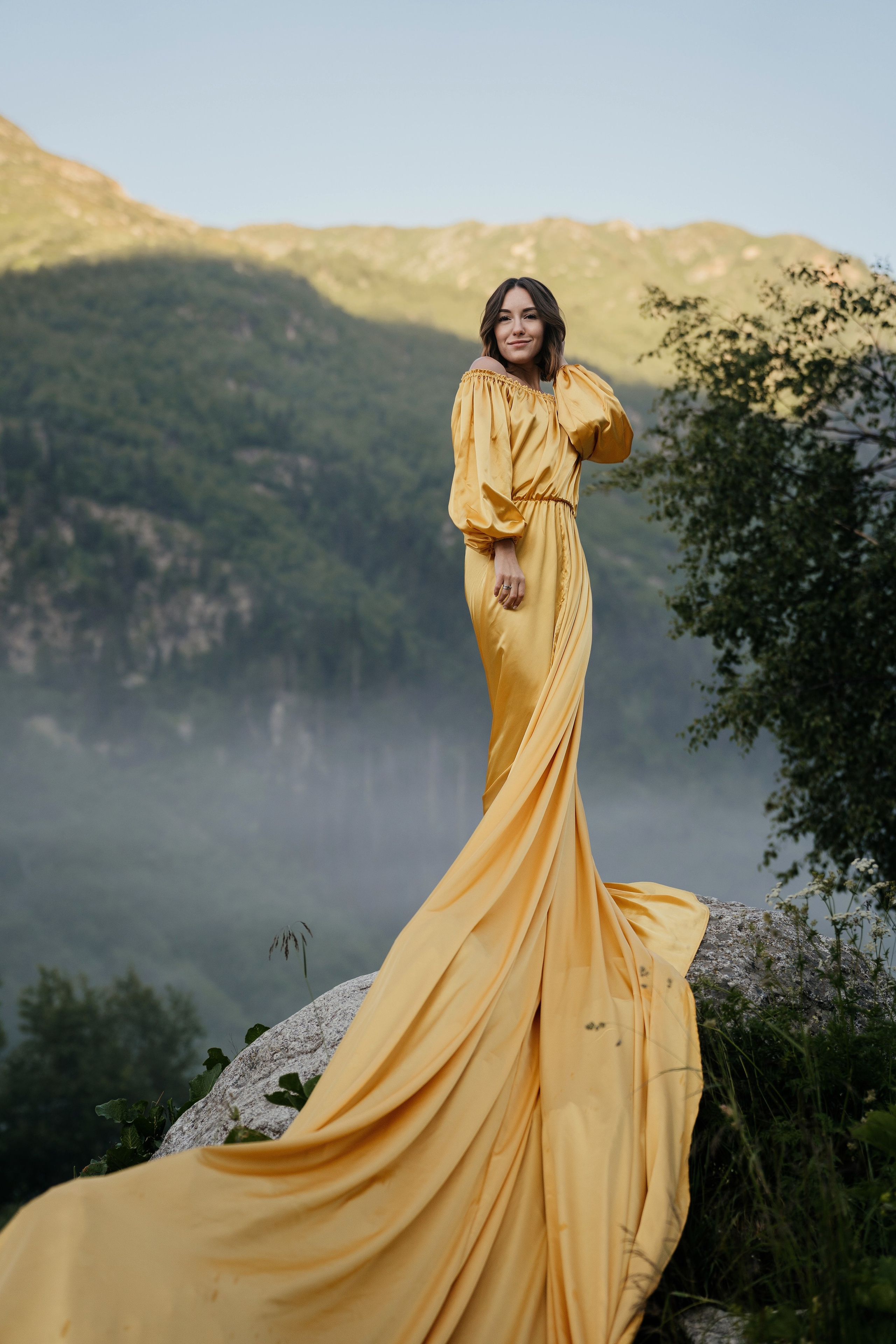 Съёмки в горах. Фотограф Диана Семенова