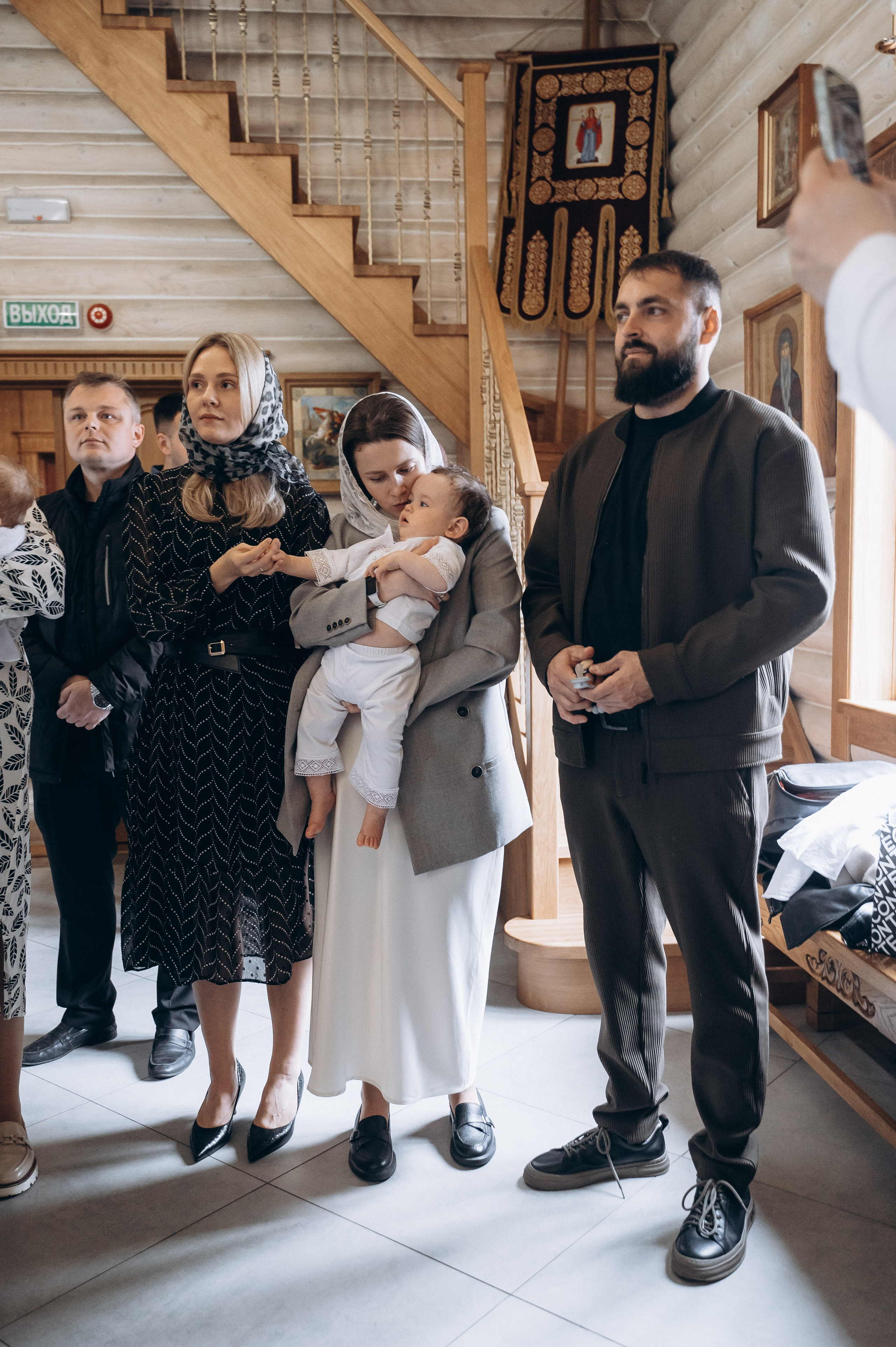 Крещение Мирона («Троеручица» храм в честь иконы Божией Матери). Семейный фотограф в Минске Дарья Дреко