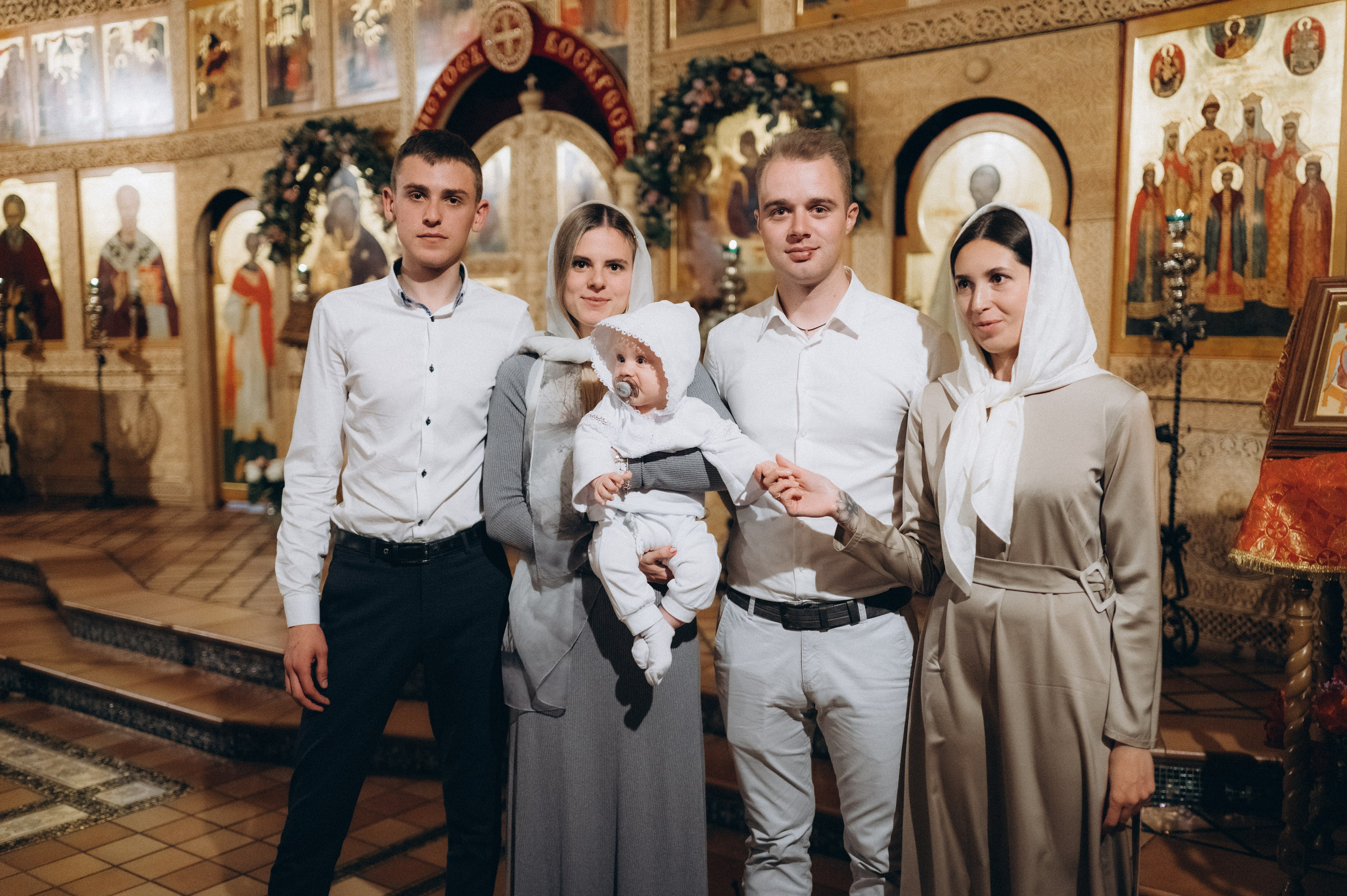 Крещение Макара. Семейный фотограф в Минске Дарья Дреко