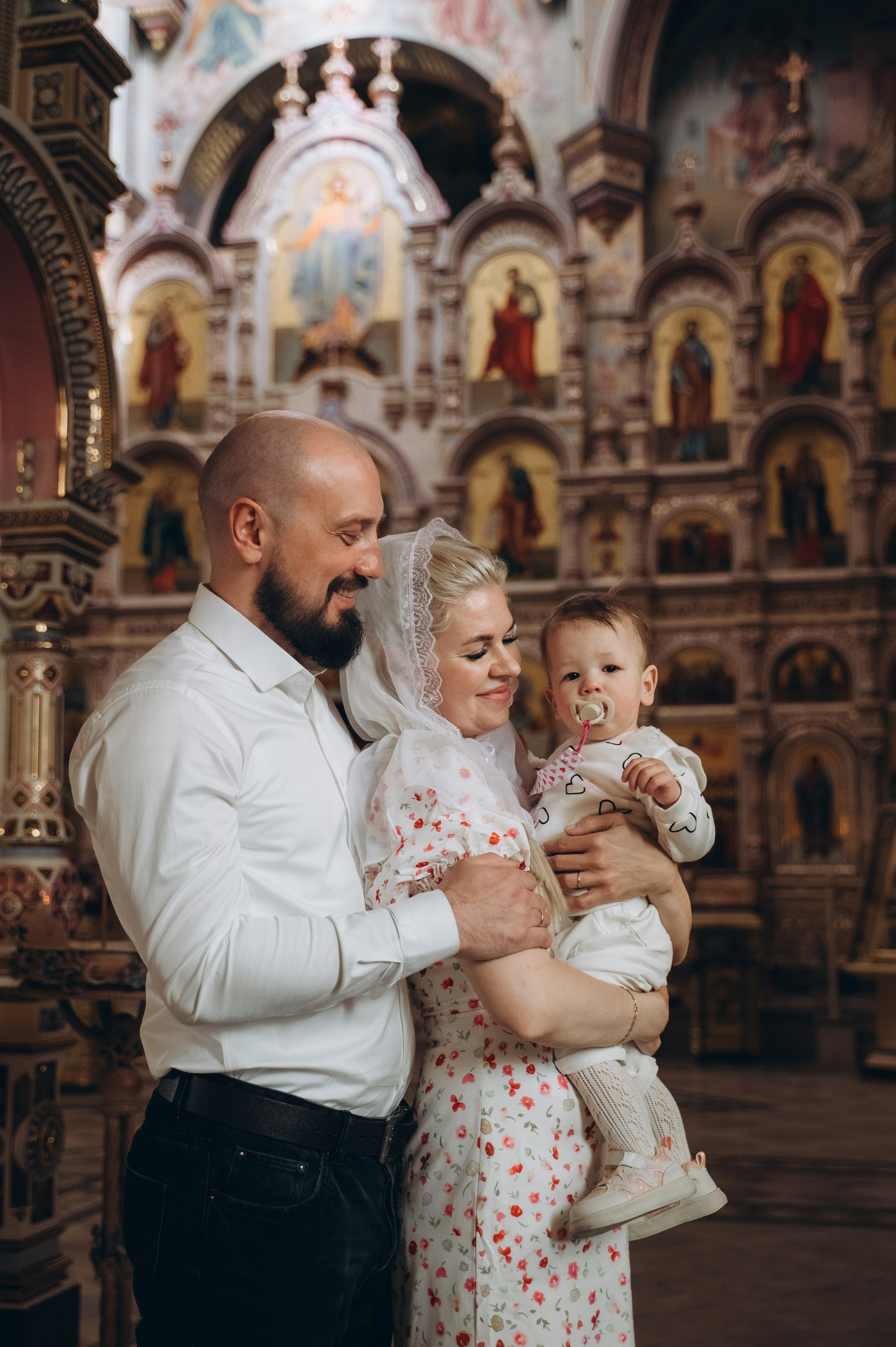 Крещение Миланы (Храм Всех Святых). Семейный фотограф в Минске Дарья Дреко