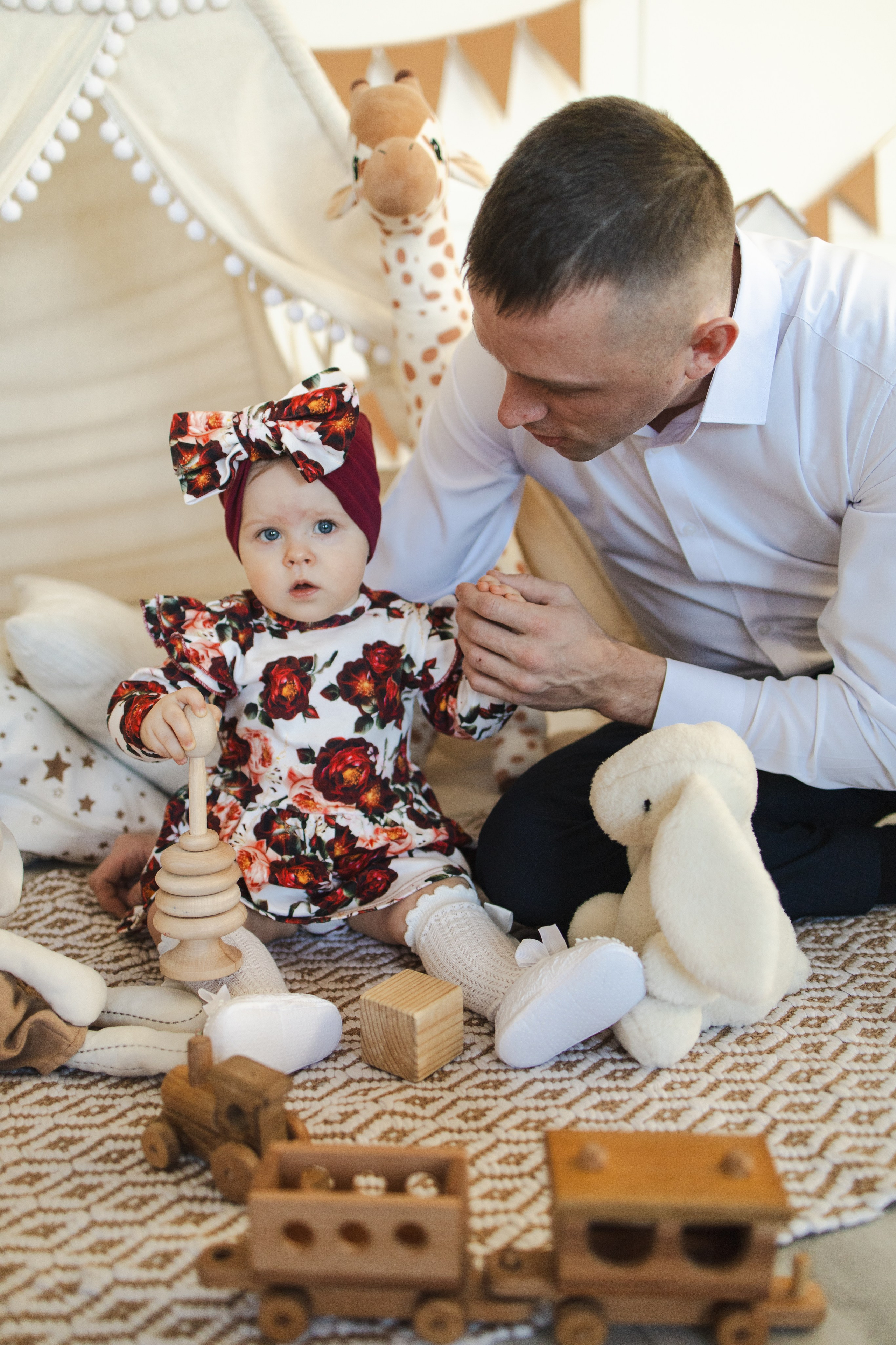 Есения 1 годик. Фотограф в Иркутске Тома Кабанова