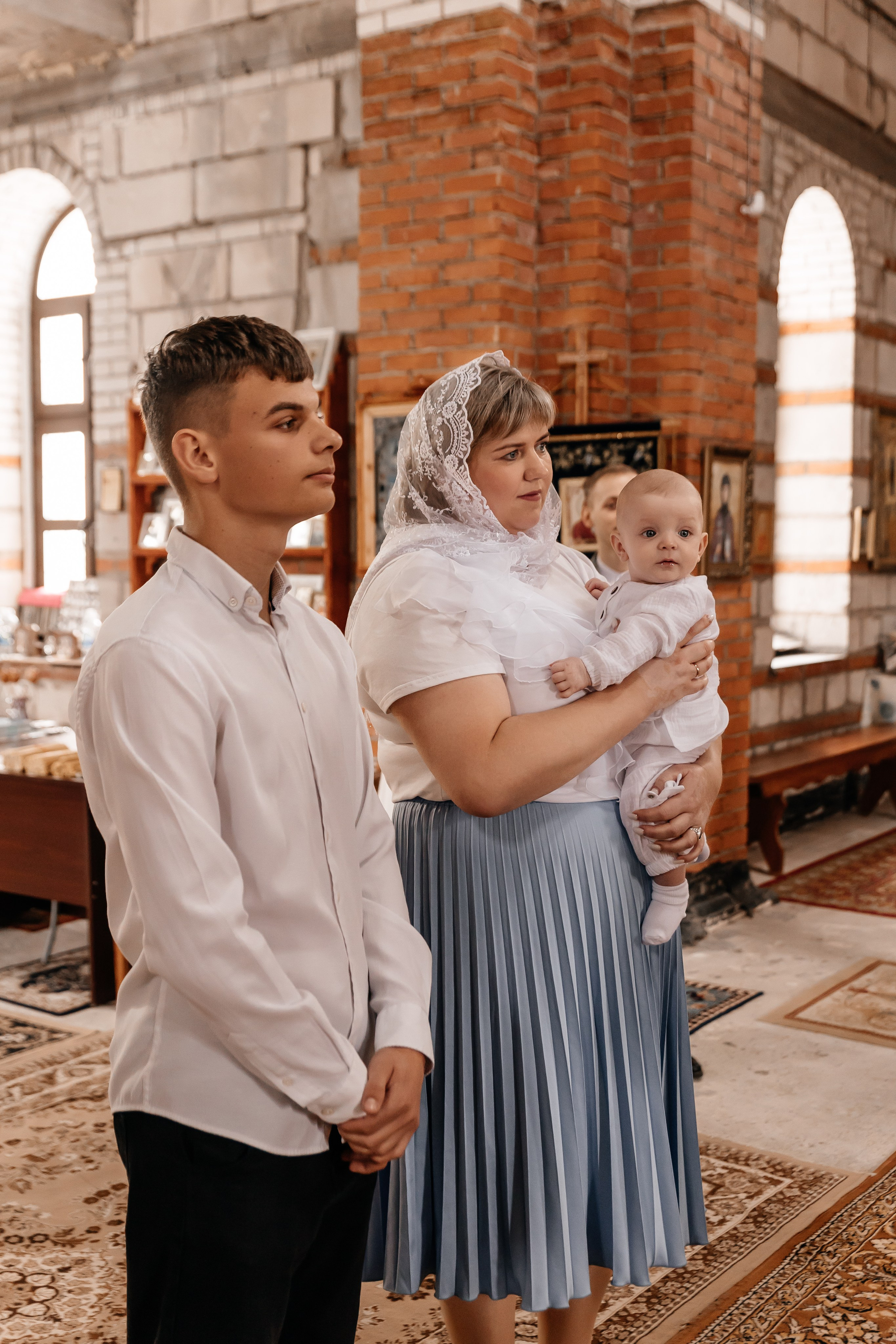 Крещение Максима. Семейный фотограф Минск Усова Ольга